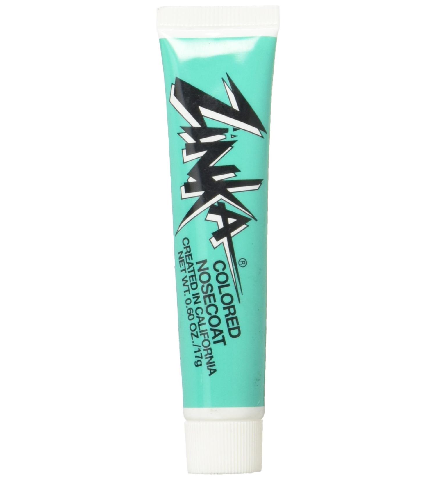 Zinka Mens Teal Colored Sunblock Zinc Nosecoat - Long-Lasting UV Protection for Outdoor Activities - Buy Online on SooperMarket.com