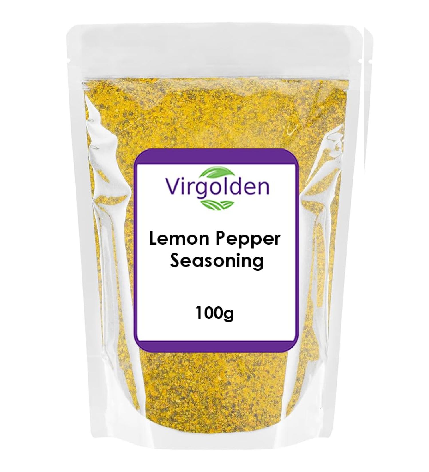 Lemon Pepper Seasoning 100g by Virgolden