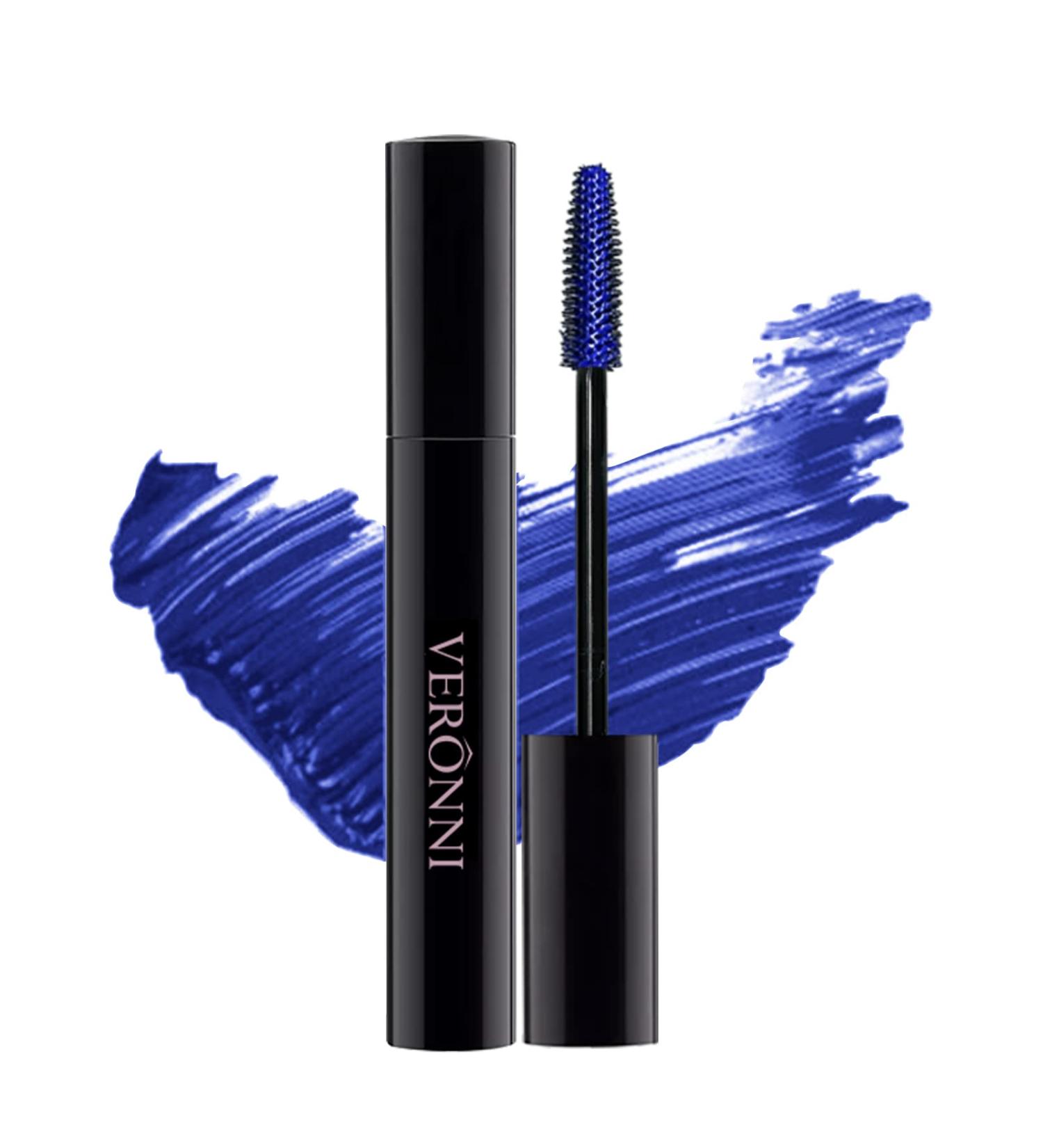 Blue Mascara 3D Mascara Fiber Lashes High-pigmented Fast Dry Waterproof & Smudgeproof Voluminous Mascara Eye Make up Lasting All Day 03 Blue - Buy Online on SooperMarket.com