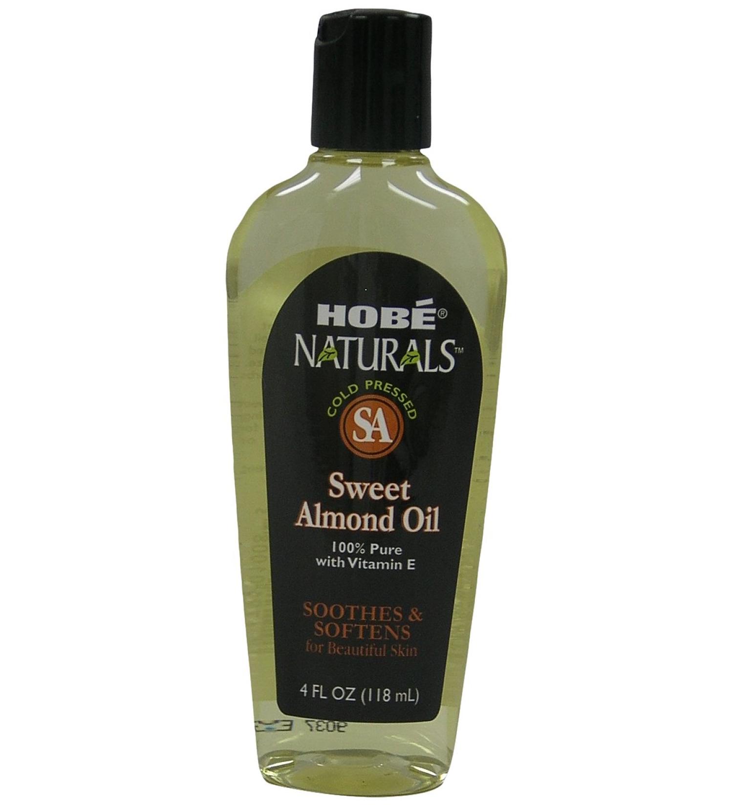 Hobe Naturals Sweet Almond Oil 4 Fluid Ounce