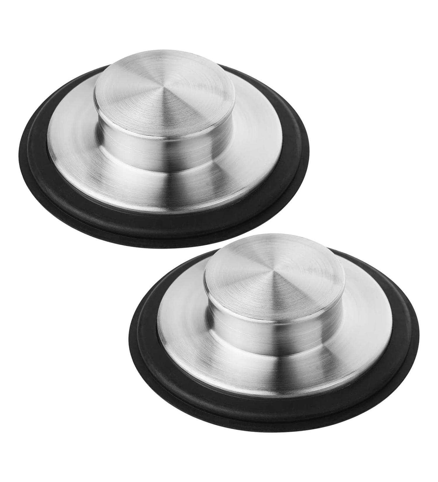 Sink Drain Stopper Plug Essential Sink Plug Garbage Disposal Plug Suitable For Kitchen & Bathroom Sinks Garbage Disposal Plug Cap 2 Pack Kitchen Sink Drain Stopper Garbage Disposal Stopper - Buy Online on SooperMarket.com