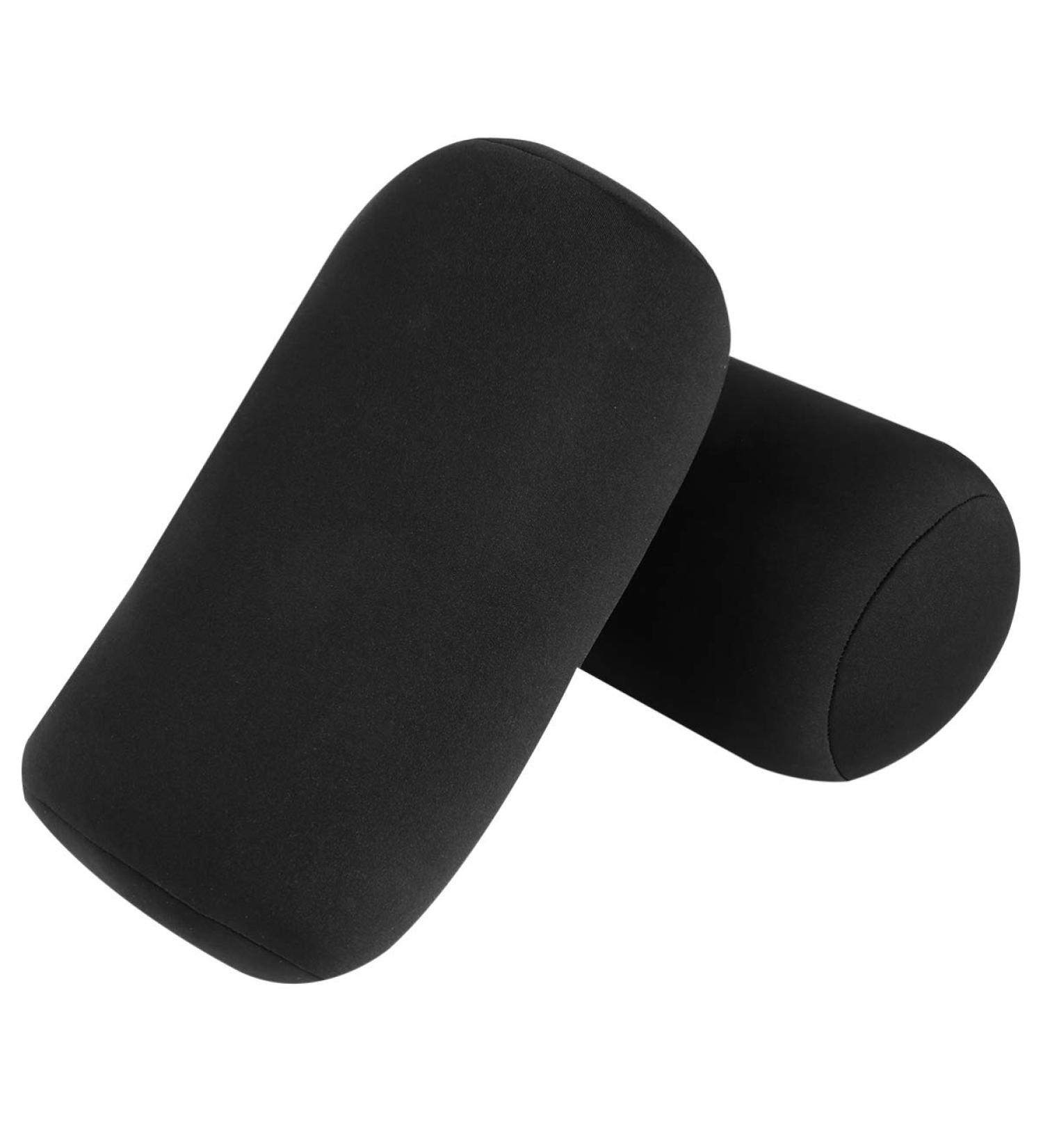 IMIKEYA 2pcs Foam Toy Gasket Stuffed Support Black Pillow Pillows Bolster Cylinder Comfortable - Buy Online on SooperMarket.com