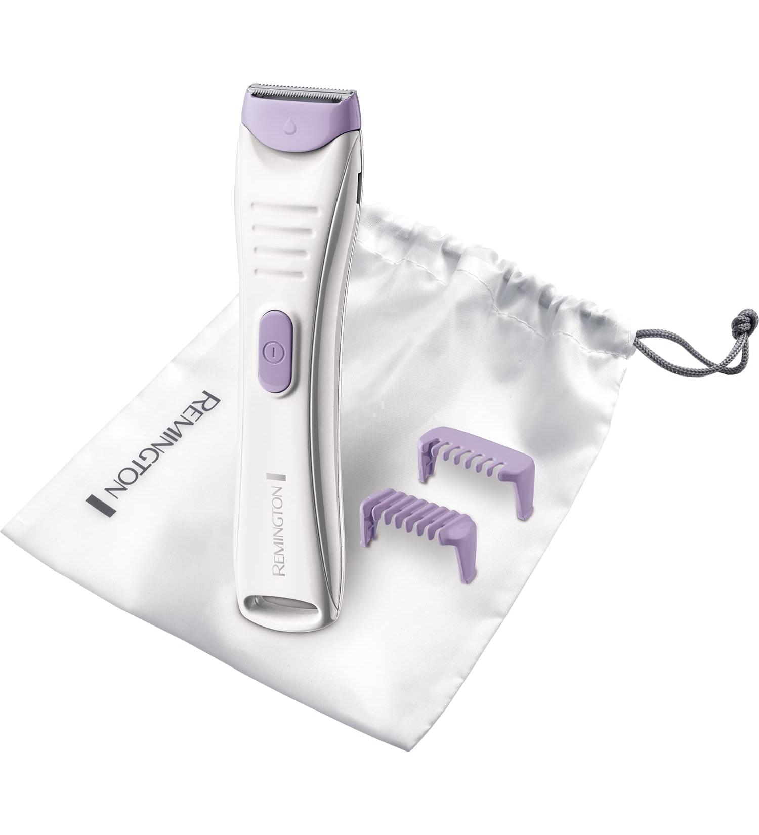 Remington Smooth and Silky BKT4000 Bikini Trimmer with Comfort Combs - White/Purple - Buy Online on SooperMarket.com