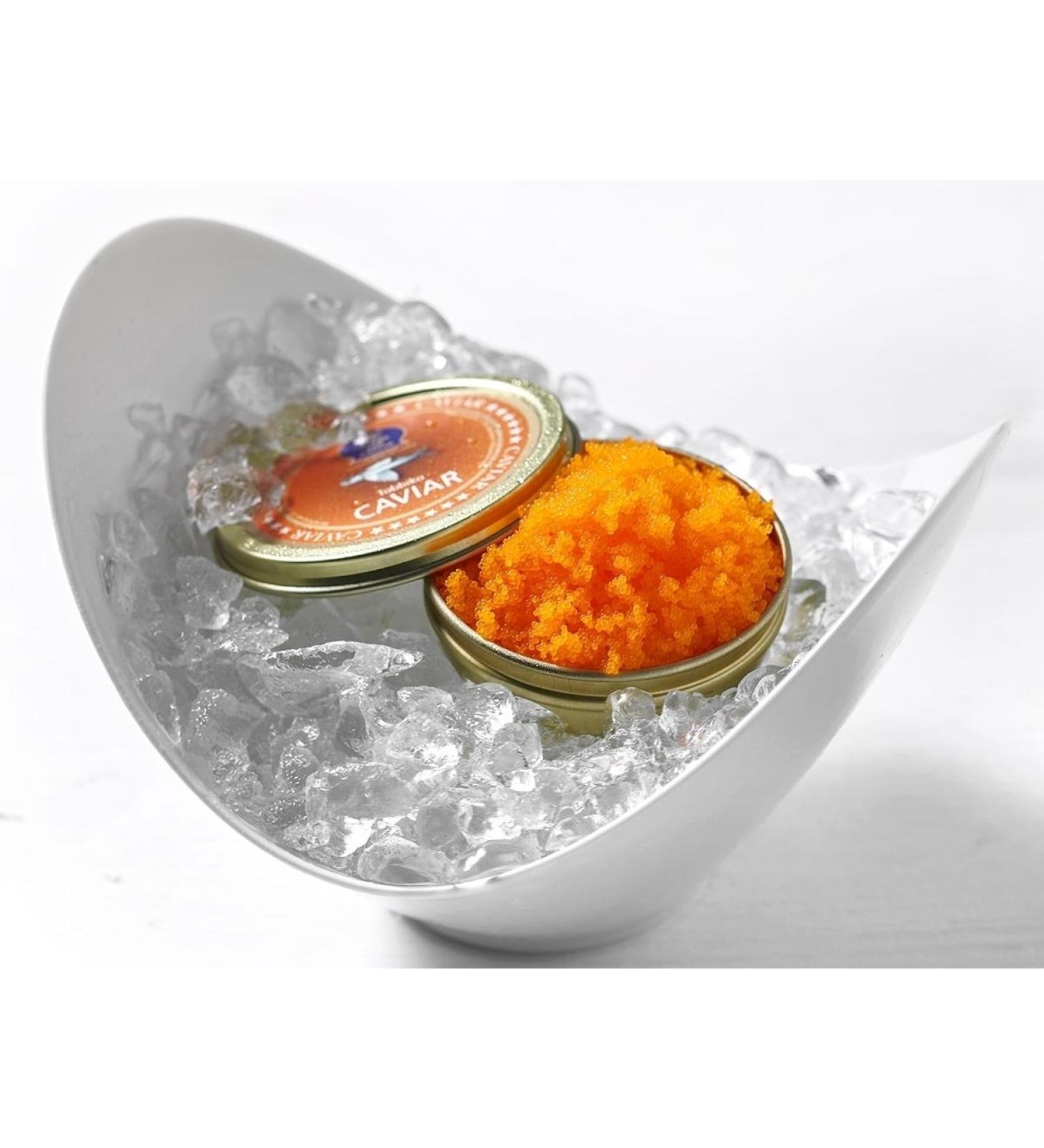 Tobiko Caviar - Flying Fish Roe 90g (Orange) 90 g (1 pack)