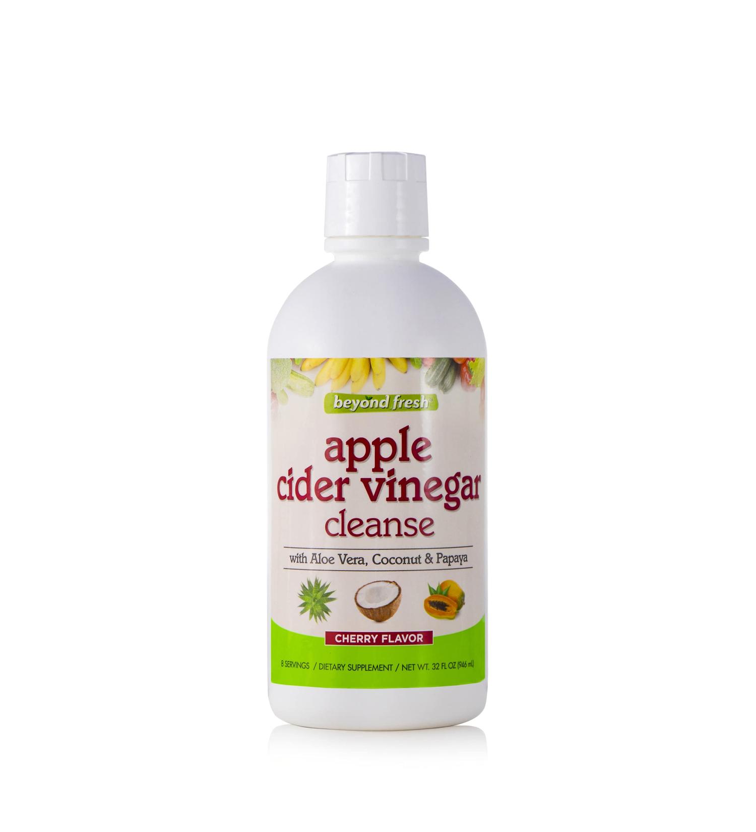 Beyond Fresh Cherry Apple Cider Vinegar Cleanse 32 Fl Ounce - Gut Health & Weight Support - Buy Online on SooperMarket.com