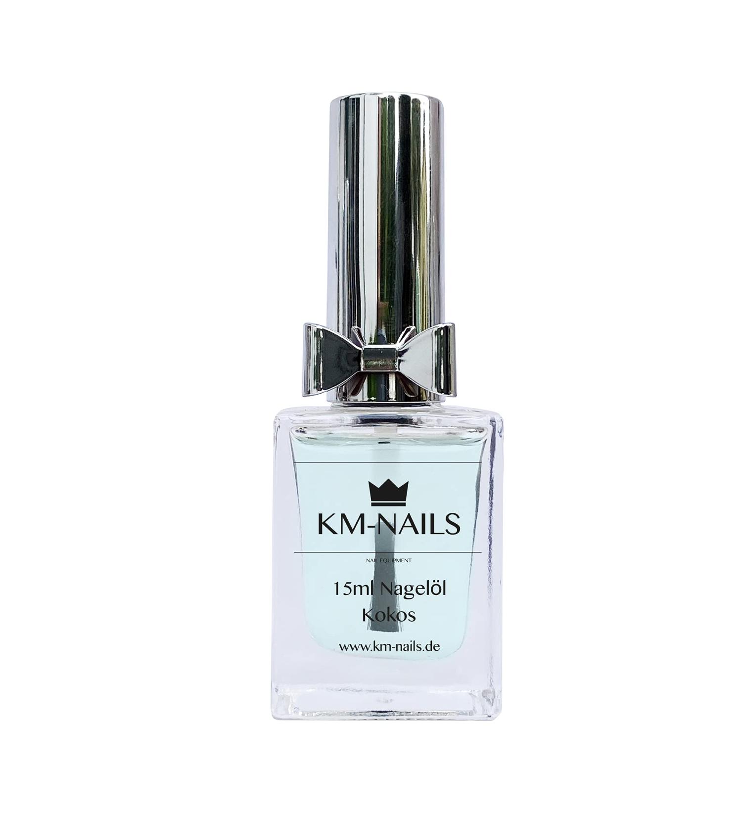 KM-Nails nail oil with coconut scent 15ml paraffin free