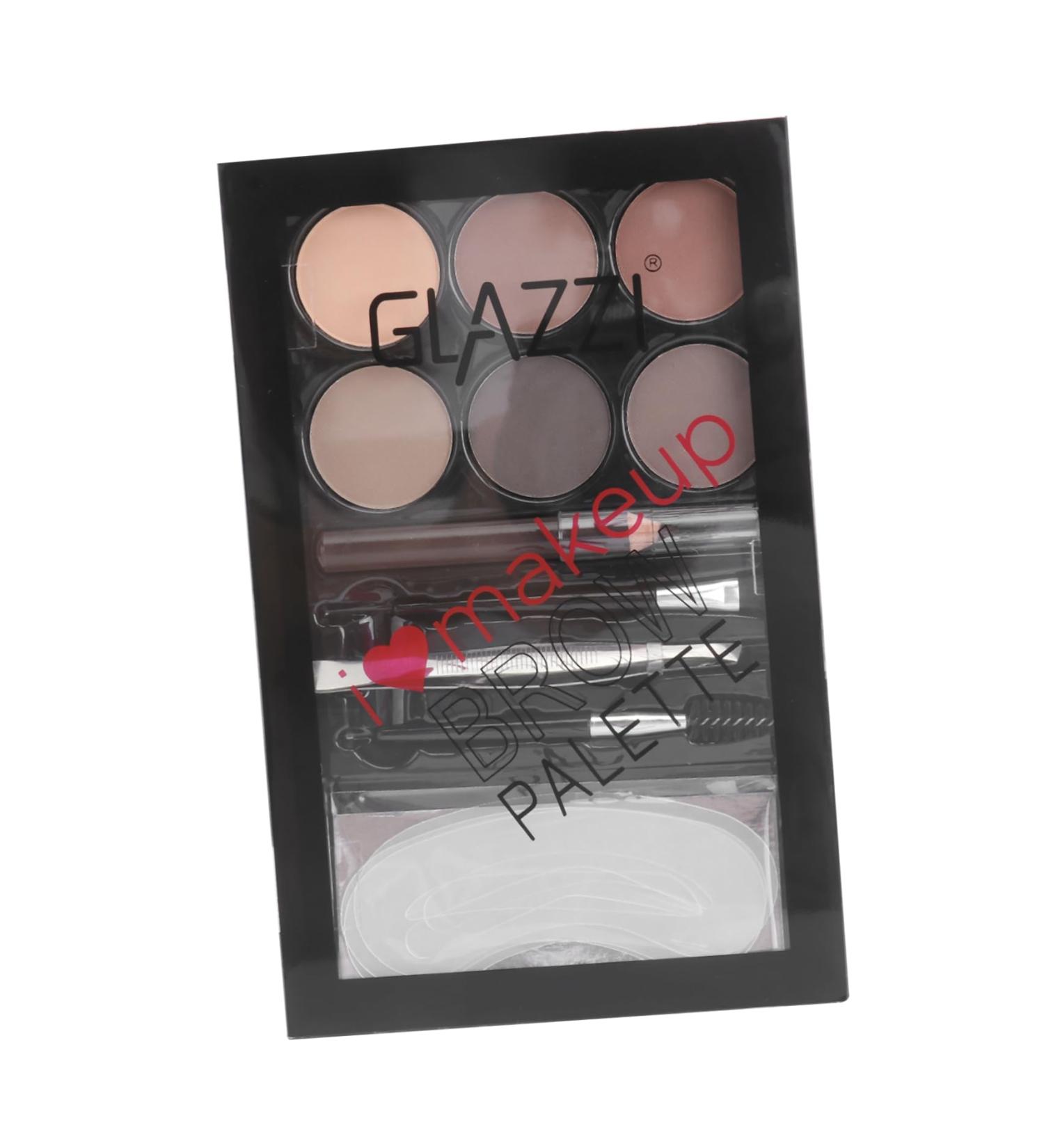 MUSISALY 1 Set Eyebrow Powder Set Eyebrow Makeup Cosmetic Eyebrow Threading Tool Matte Eyeshadow Abs - Buy Online on SooperMarket.com