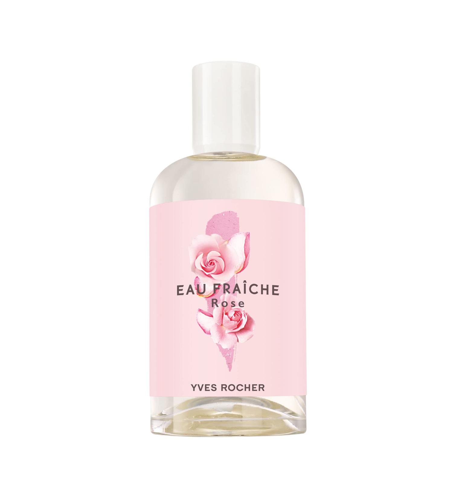 Yves Rocher EAU FRAICHE COLLECTION Rose EDT Spray for Women Fragrance Fresh Scent Delicately 100 ml./3.3 fl.oz. - Buy Online on SooperMarket.com