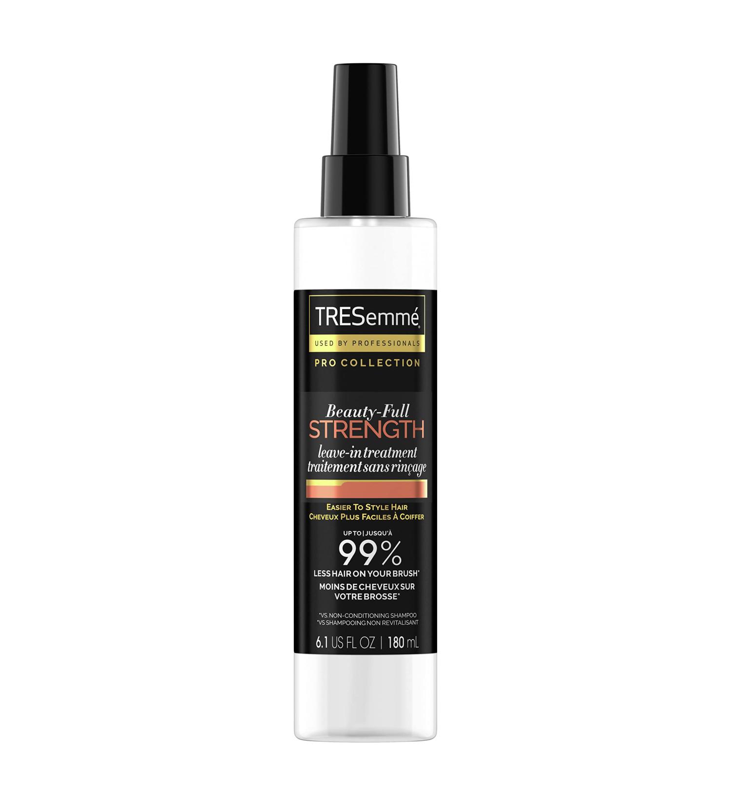 TRESemm Pro Collection Beauty-Full Strength Leave-In Treatment for Fine Damaged Hair - Lightweight Formula to Reduce Breakage 6.1 oz 6.1 Fl Oz (Pack of 1) - Buy Online on SooperMarket.com