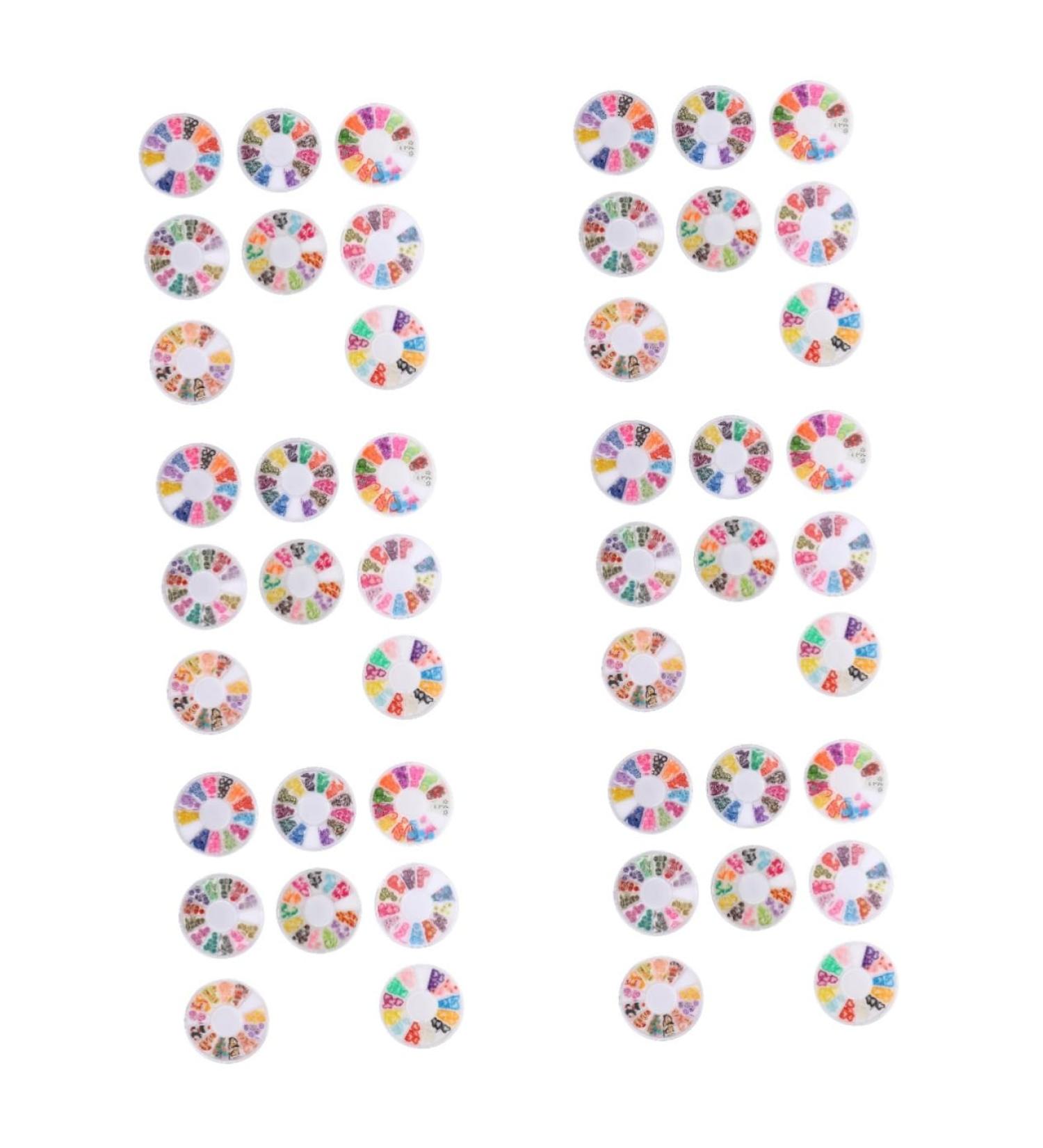 Beavorty 48 Boxes Soft Pottery Assorted Fruit Slices Clay DIY Patch Polymer Fruit Slices Nail Art Patch Fruit Slices for Lip Gloss Bulk Ornaments Decor Food Play Polymer Clay 3d Scrapbook - Buy Online on SooperMarket.com