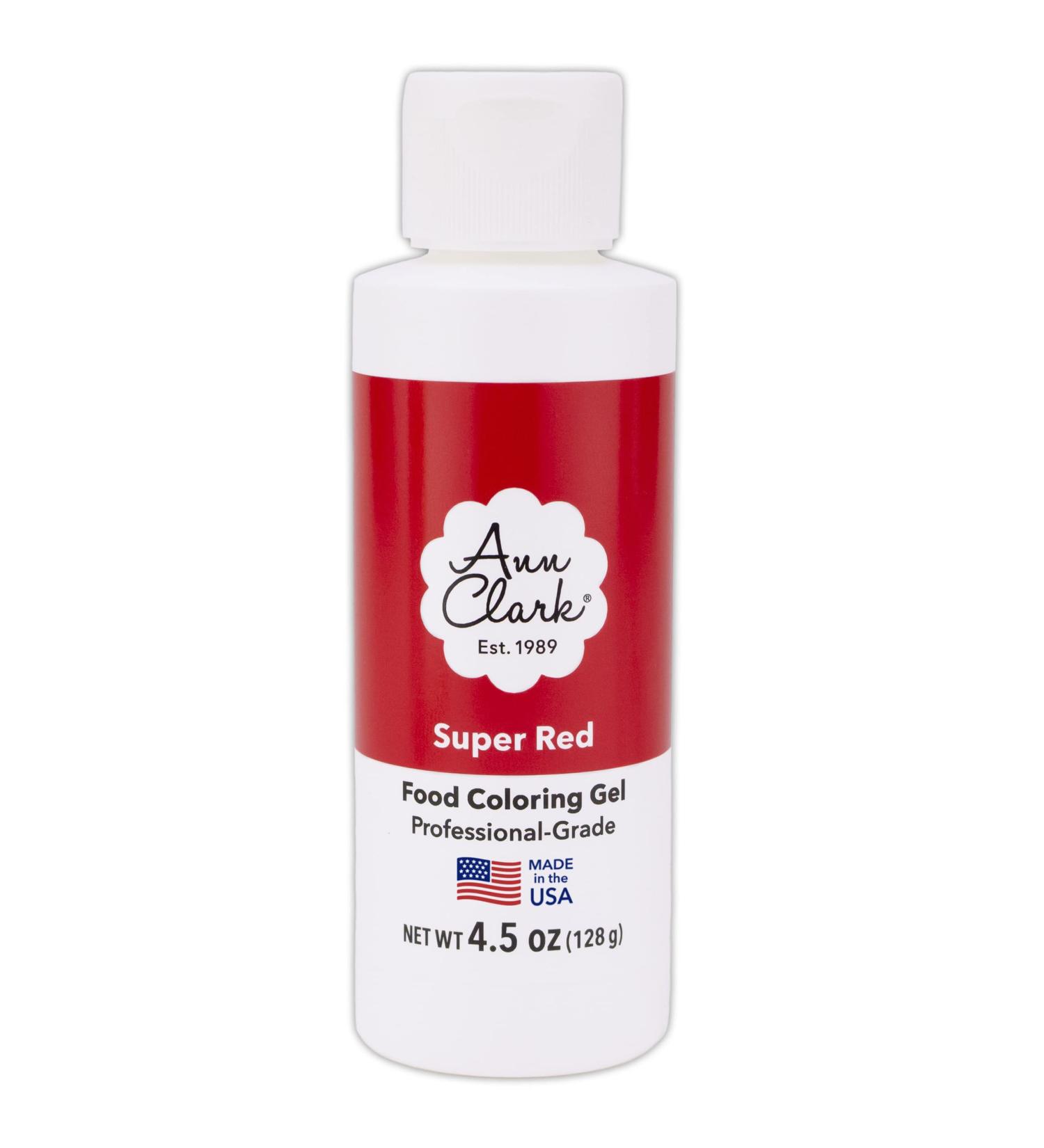 Ann Clark Super Red Food Coloring Gel Large 4.5 oz Professional Grade Made in USA - Buy Online on SooperMarket.com