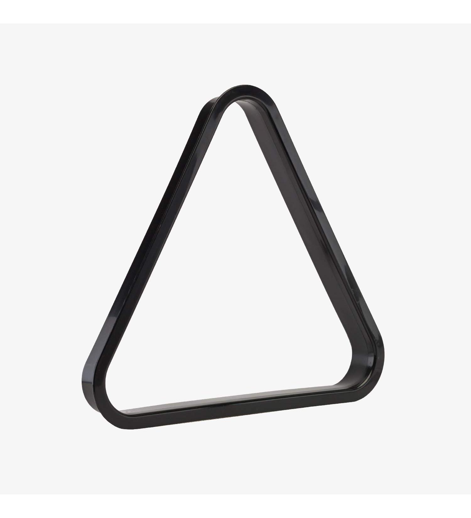 Pro Series Commercial Plastic Billiard/Pool Ball Rack, Black 8-Ball Triangle