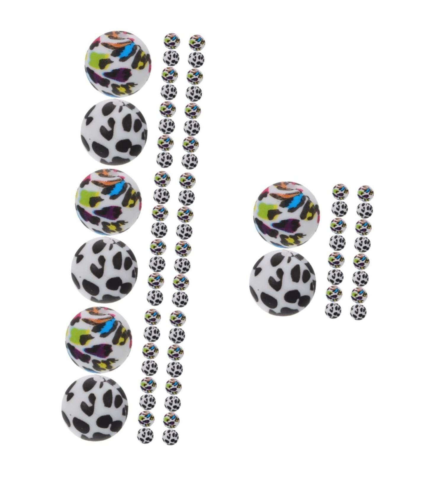 Didiseaon Chew Necklace 80 Pcs Silicone Bead Set - Molar Baby Teething Beads - Buy Online on SooperMarket.com
