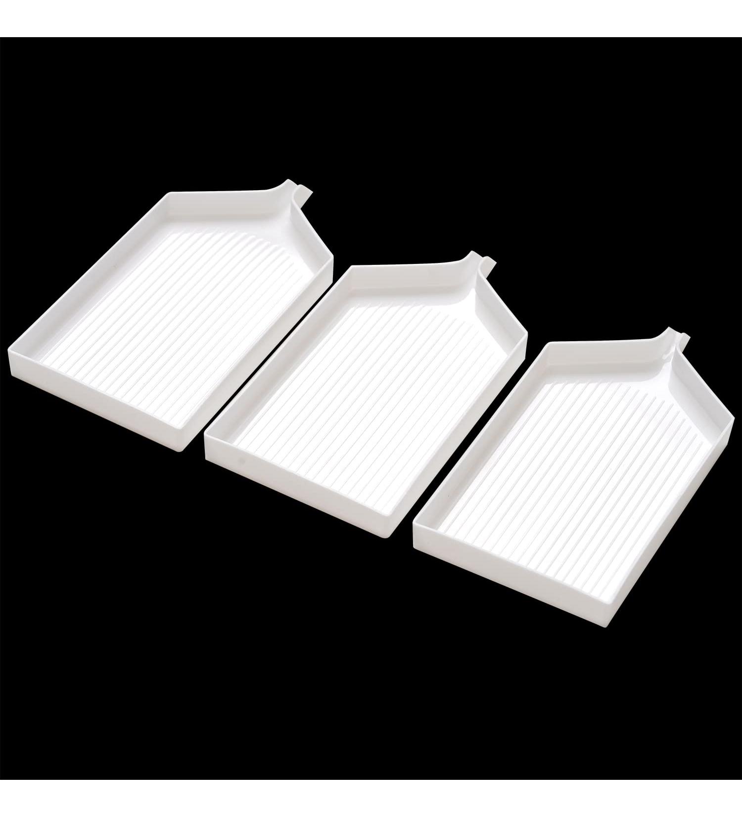 Huacan 3pcs Large Diamond Painting Trays - Diamond Painting Accessories for Adults - Buy Online on SooperMarket.com