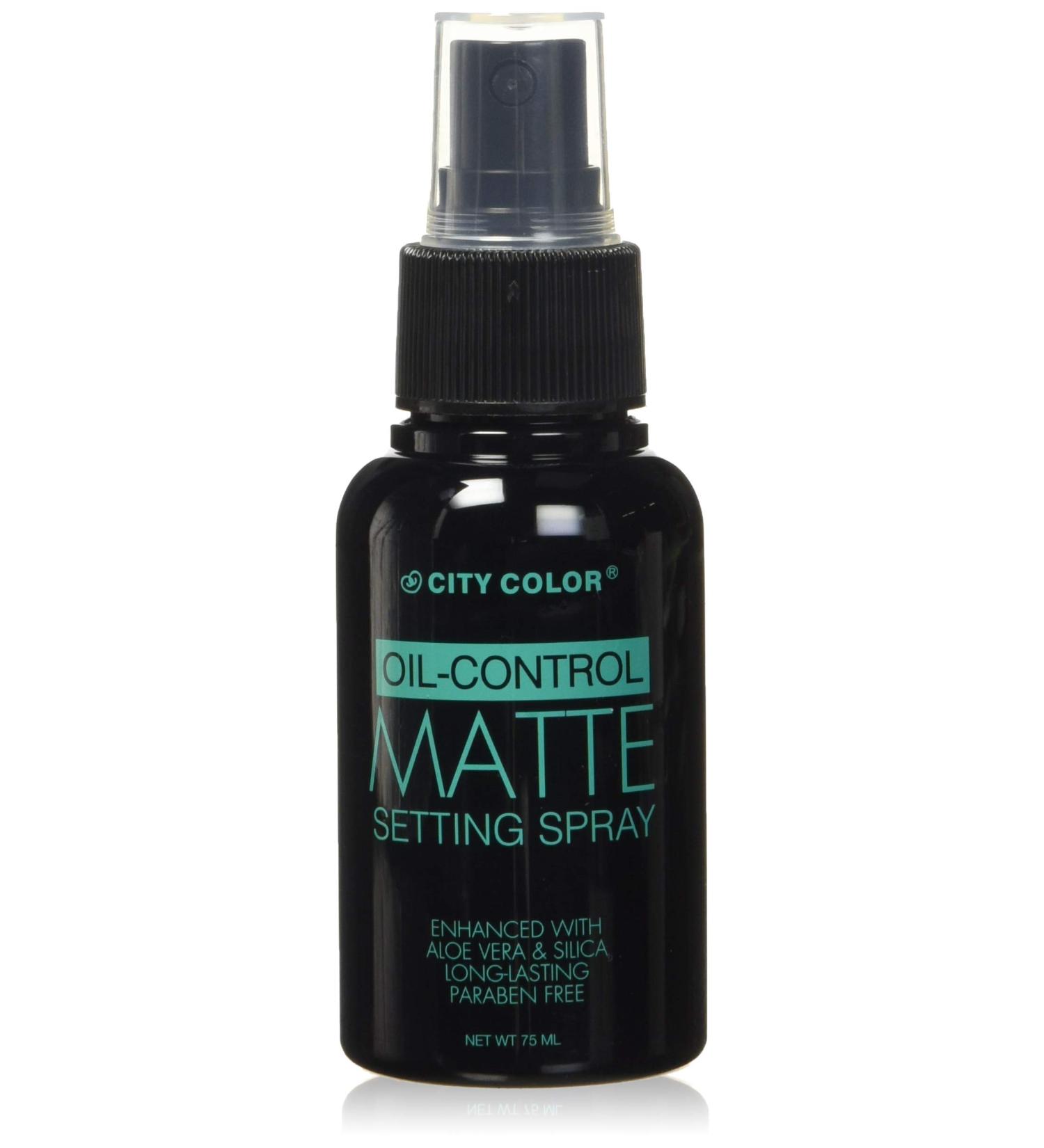 Oil Control Matte Setting Spray - Long-lasting makeup finish | [Brand Name] - Buy Online on SooperMarket.com