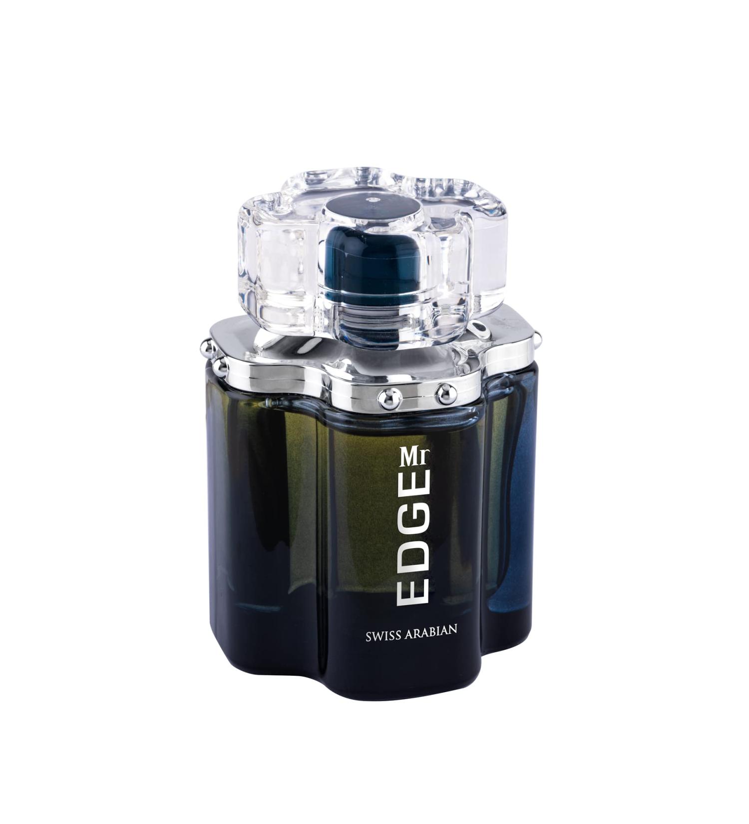 Swiss Arabian Mr EDGE - Luxury Products From Dubai - Long Lasting Addictive Personal EDP Spray Fragrance - Seductive Signature Aroma - 3.4 Oz Orange 3.4 Ounce (Pack of 1) - Buy Online on SooperMarket.com