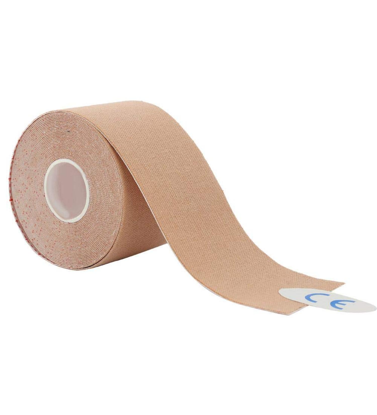 Injury Muscle Taping Adhesive Bandage Wrap Rolls Stretch Self-Adherent Tape for Sports Wrist Ankle 5cm*5m(Skin Color) - Buy Online on SooperMarket.com