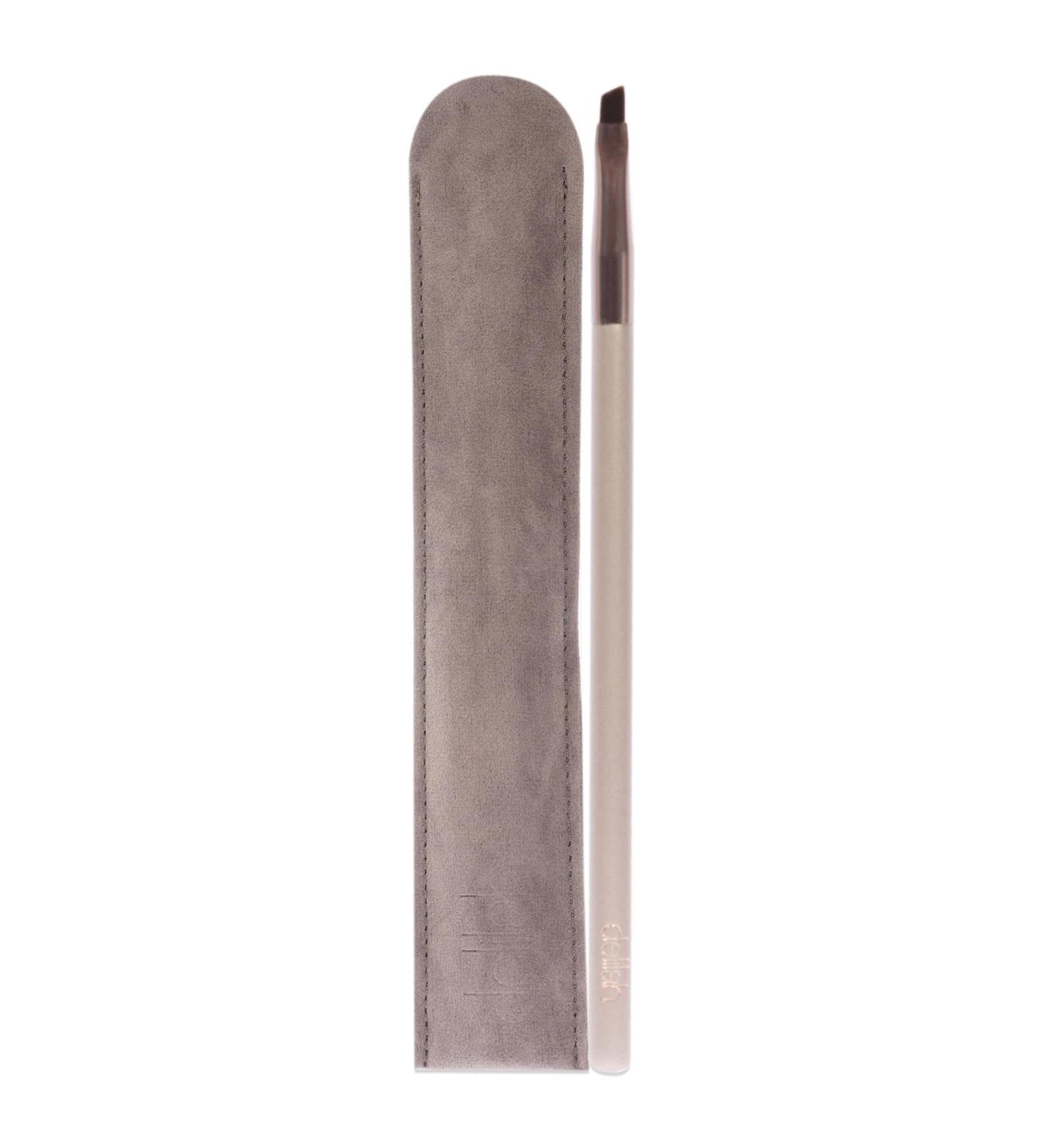 Delilah Angled Liner Precision Brush - Perfect Gel Eyeliner Makeup Brush | Cruelty-Free | Wooden Handle | International Shipping - Buy Online on SooperMarket.com