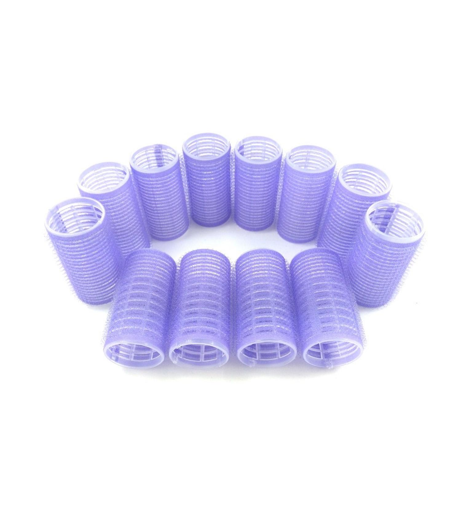 Kamay's Medium Size Hair Rollers Curlers - Gripping Sticky Rollers 30mm/1.2 - 12PCS Random Colors - Buy Online on SooperMarket.com
