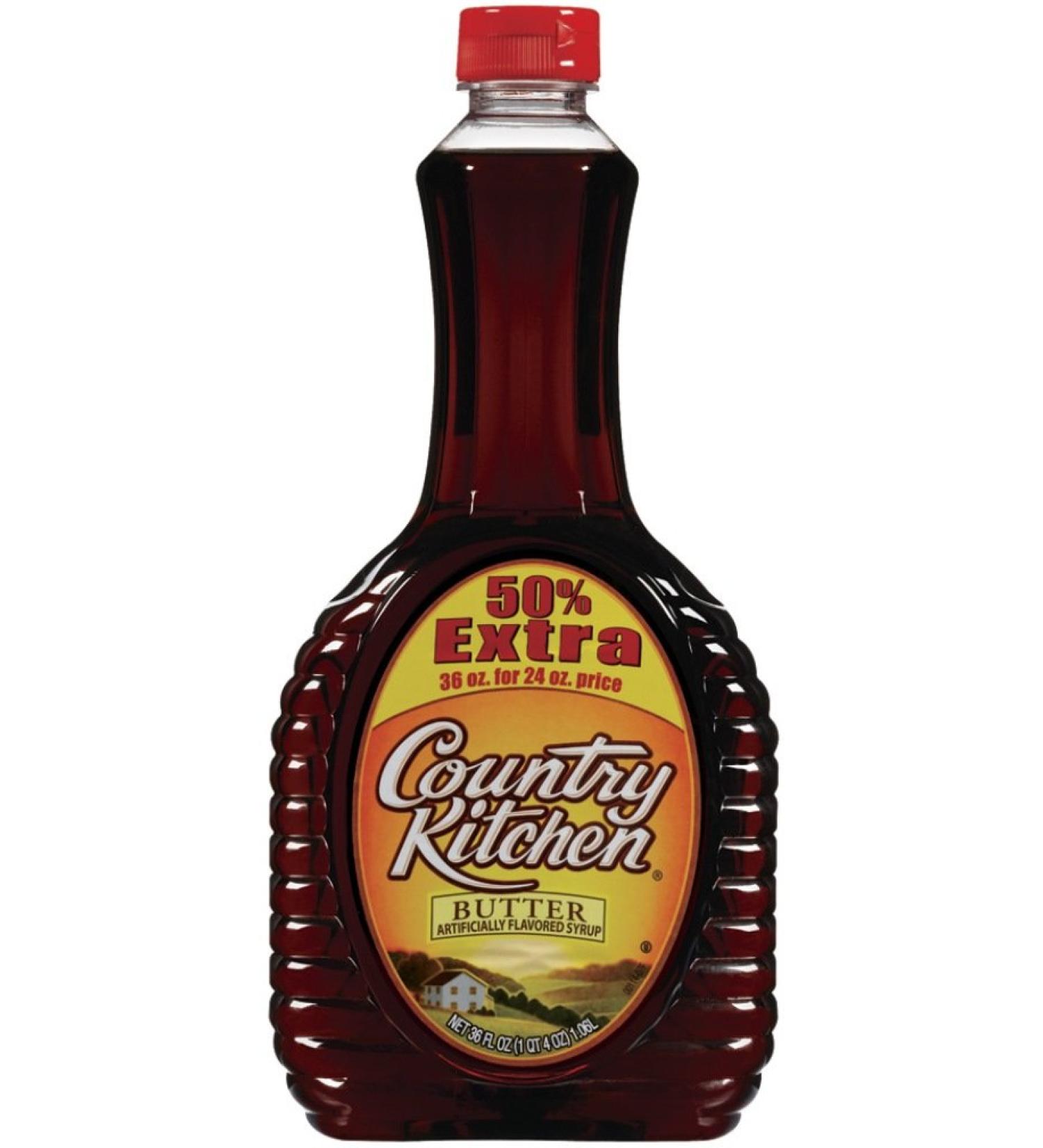 Log Cabin Country Kitchen Syrup Butter 36 oz - Delicious Flavor for Pancakes and Waffles - Buy Online on SooperMarket.com