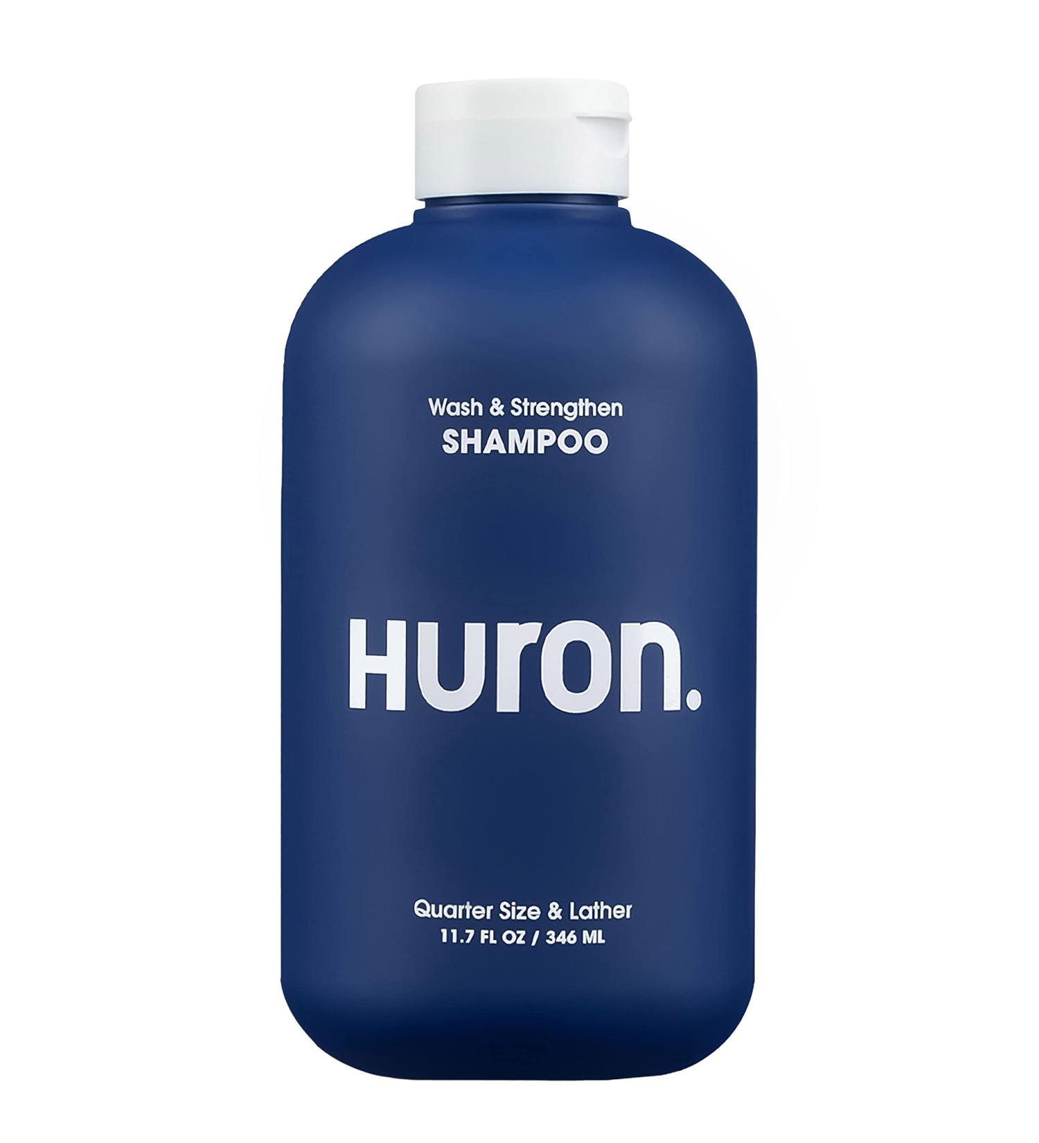 Huron Men's Daily Shampoo - Nourishing Formula with Argan Oil & Vitamins E and B5 - 11.7oz - Buy Online on SooperMarket.com