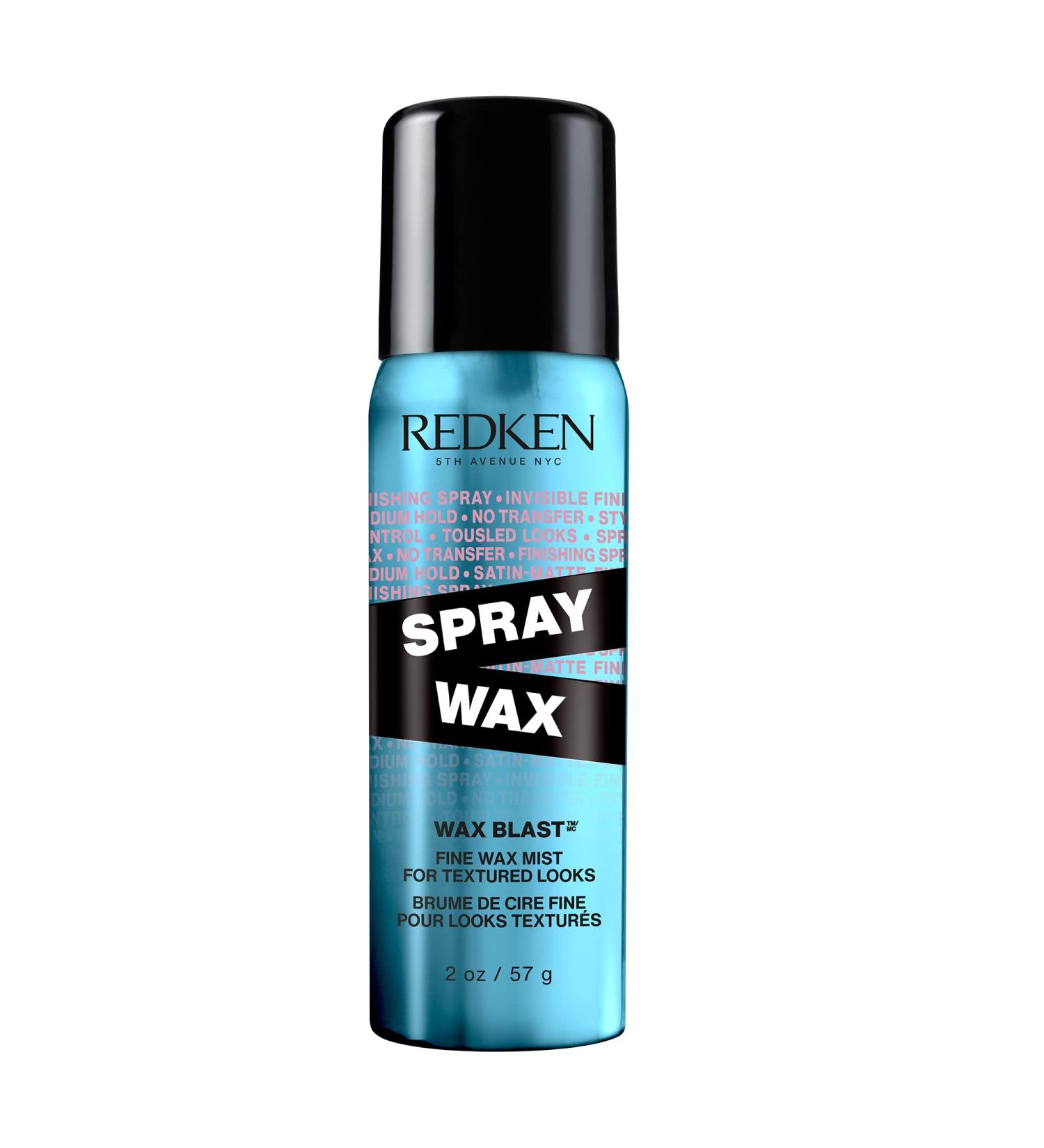 Redken Spray Wax Invisible Texture Mist | High Impact Finishing Spray-Wax | Adds Volumizing Body Dimension & Tames Flyaways | Medium Control |For All Hair Types 2 Ounce (Pack of 1) - Buy Online on SooperMarket.com
