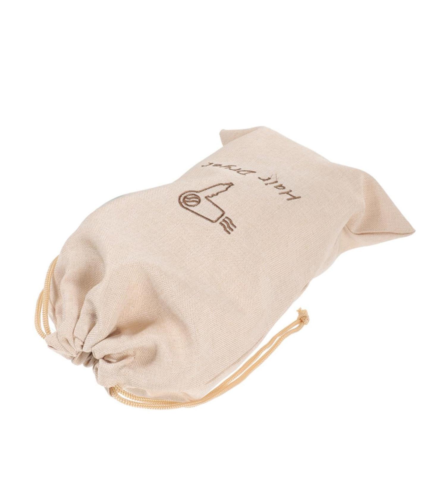 PRETYZOOM Linen Hair Dryer Bag Hair Blower Portable Hair Dryer Bag Dust Bags for Handbags Storage Bag Universal Velvet Bag Travel - Buy Online on SooperMarket.com