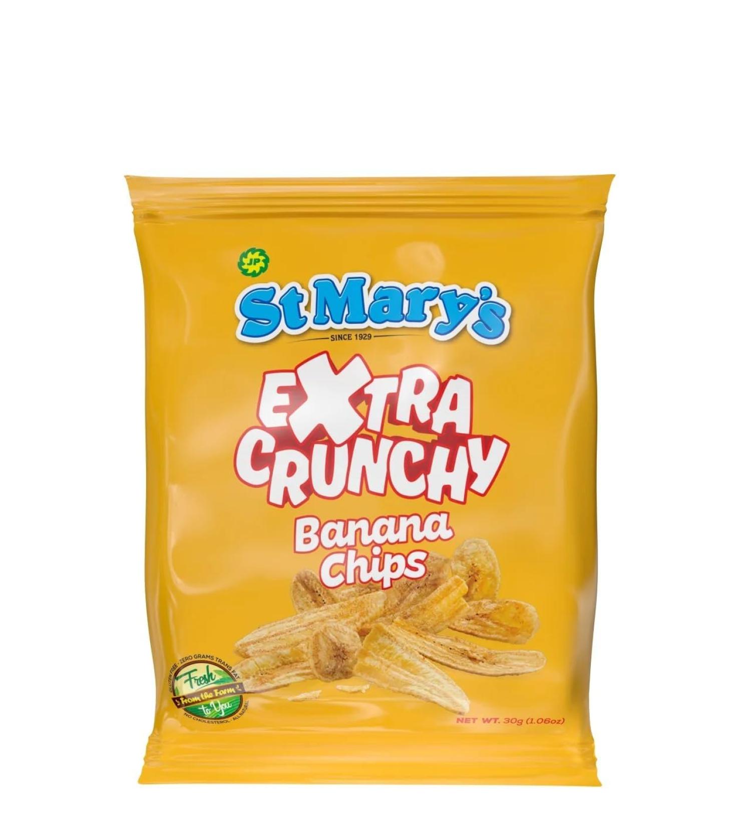 St Marys Cassava Chips 40g Box of 24-Fd