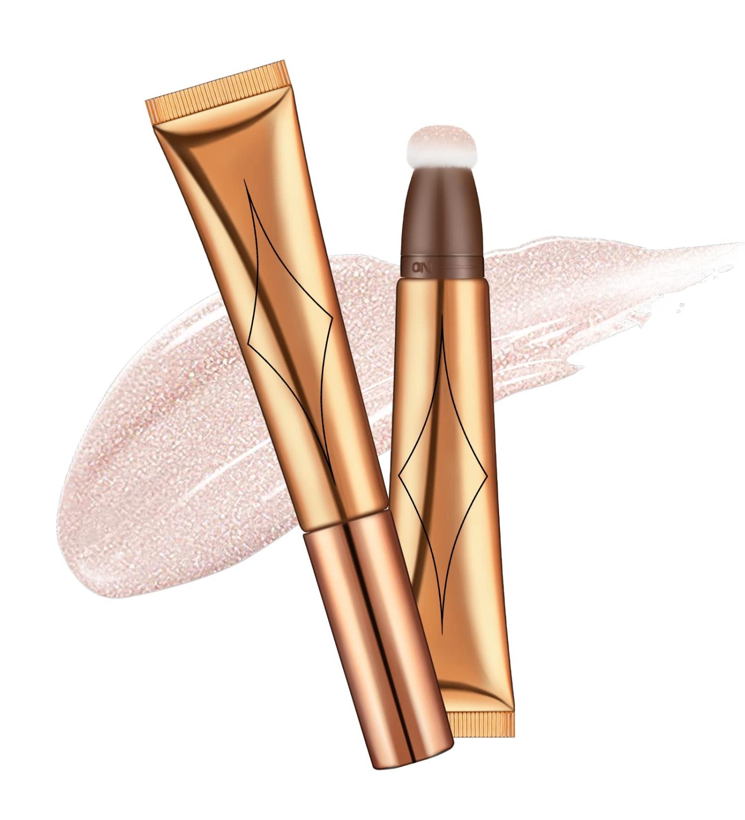 AOOWU Contour Beauty Wand - Liquid Highlighter & Matte Blush with Cushion Applicator - Buy Online on SooperMarket.com