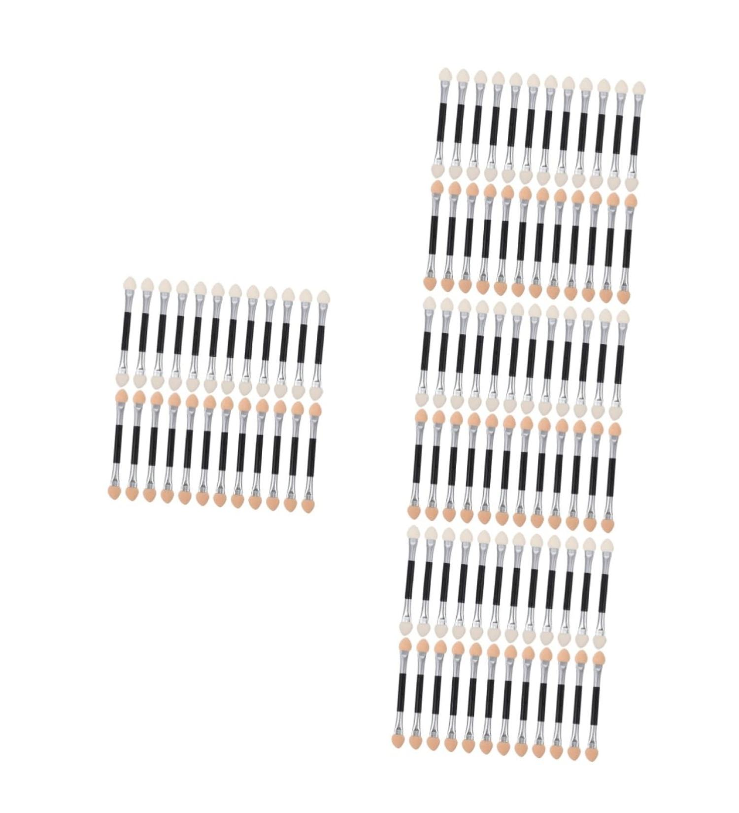 HAPINARY 96 Pcs Latex Eye Shadow Stick Eyeshadow Double Sided Eyelid Applicator Plastic - Buy Online on SooperMarket.com