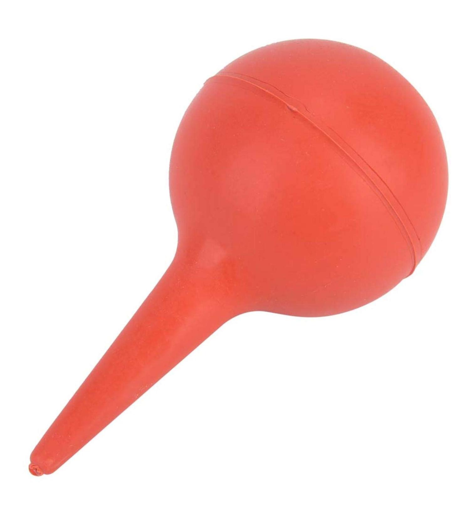 30ml Ear Washing Syringe Delicate Red Ear Syringe Washing Bulb Ear Washing Squeeze Bulb Portable Popular for Earwax Cleaning - Buy Online on SooperMarket.com