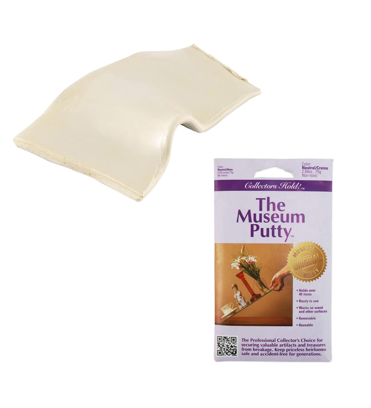 Quakehold! 99111 2.64-Ounce Museum Putty Neutral/Cr me White 1 Pack - Buy Online on SooperMarket.com