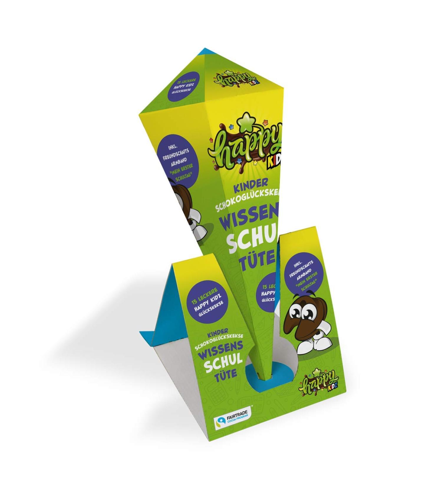 Happy Kidz School Bag - Chocolate Gap Cookies with Friendship Band & Collectible Album | Ideal for Kids - Buy Online on SooperMarket.com