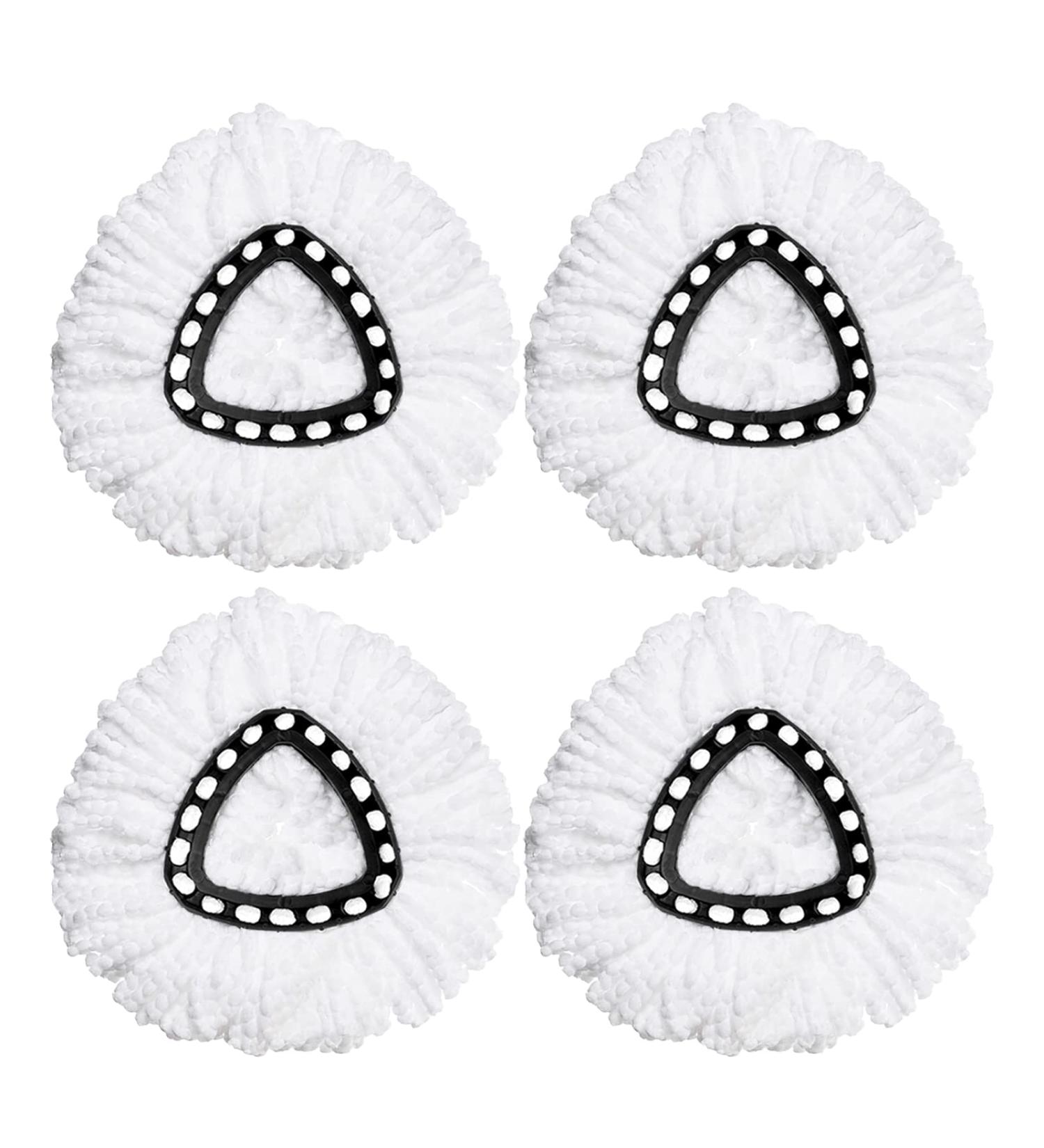 O Cedar Microfiber Spin Mop Replacement Heads - 4 Pack | Easy Floor Cleaning Refills - Buy Online on SooperMarket.com