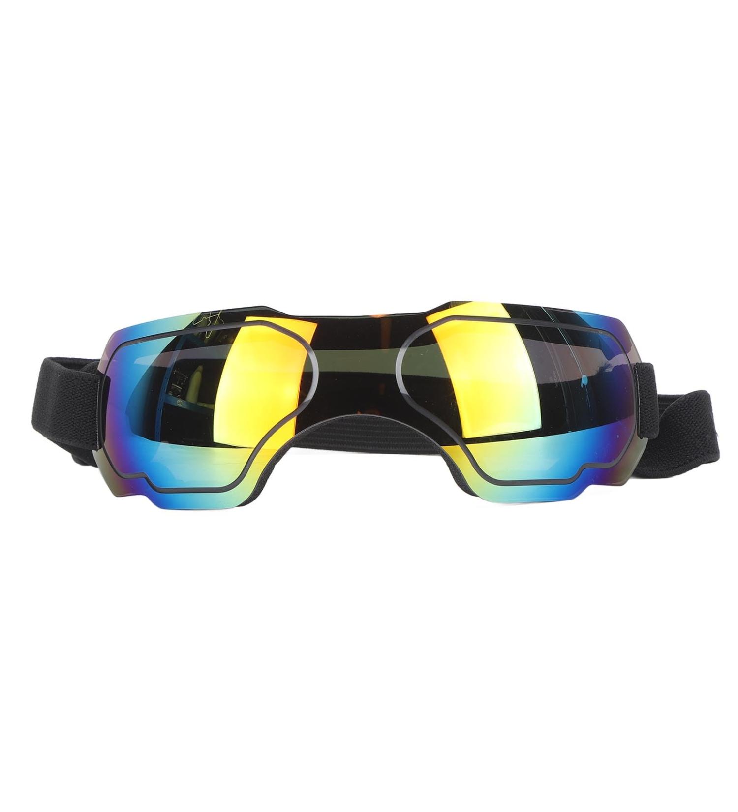 Dog Goggles for Medium & Large Dogs | Lightweight Soft UV Protection Sunglasses - Outdoor Dustproof & Breathable Red - Buy Online on SooperMarket.com