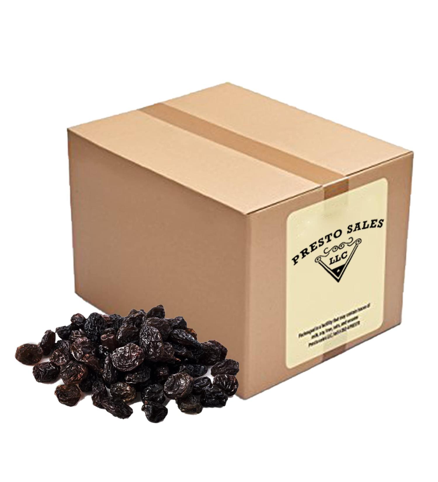 Jumbo Flame Raisins 10 lbs. (160 oz.) USA | Boron Rich | Vegan | No Added Sugar | Energy Boost Snack | Seedless | Presto Sales LLC - Buy Online on SooperMarket.com