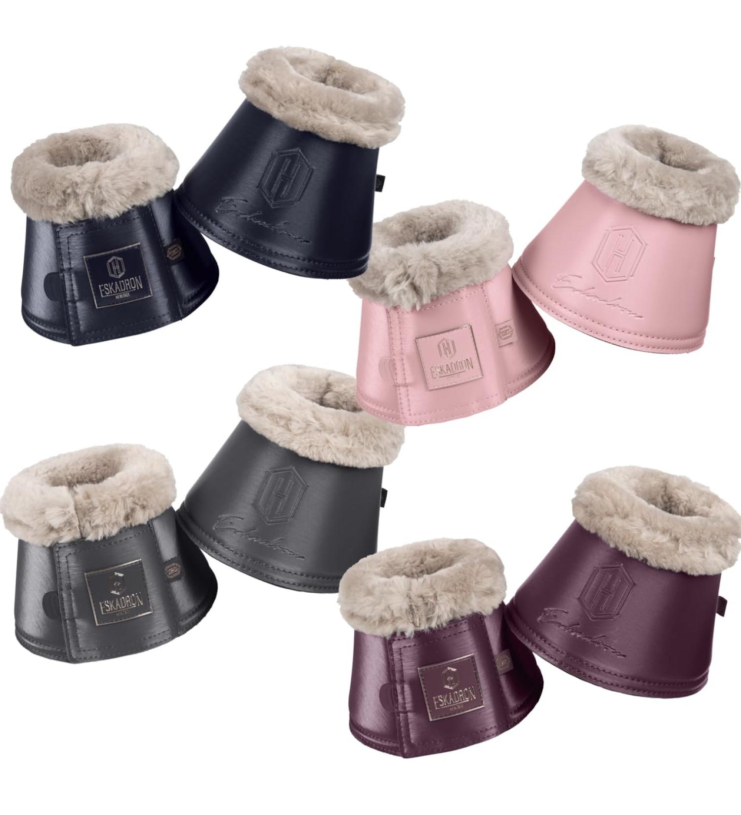 Eskadron Bell Boots Heritage Glamslate Fauxfux M cassis