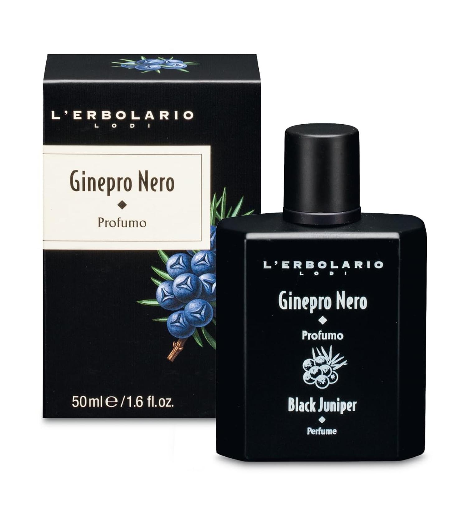L'Erbolario Black Juniper - Energizing Fragrance With Woody Notes - Can Be Worn Every Day With Pride - Dermatologically Tested - Citrus And Woody Scent - For All Skin Types - 1.6 Oz EDP Spray Aromatic. 1.6 Ounce (Pack of 1) - Buy Online on SooperMarket.com