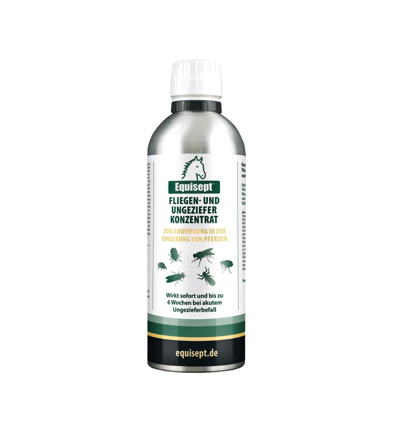 Equisept Fly & Vermin Concentrate for Horses - 500ml | Immediate & Long-Term Fly Spray Solution - Produces Up to 50 Liters - Buy Online on SooperMarket.com