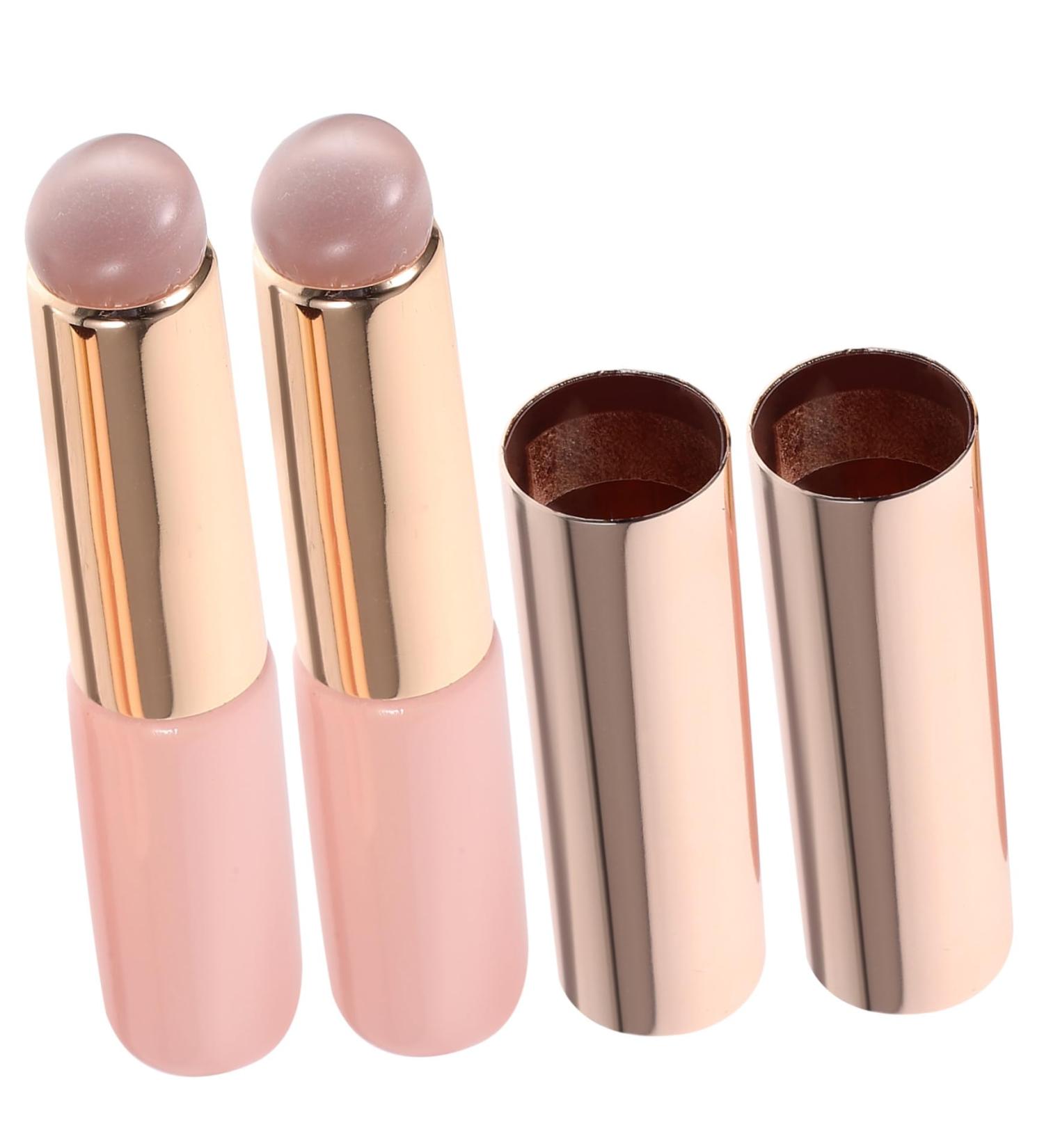 Healeved 2pcs Lip Brush Makeup Brush Lip Makeup Concealer Brush Lipstick Applicator Lip Wands Lipstick Brush Lip Balm Applicator Silicone Lip Applicator Lip Scrub Brush Lip Stick Brush - Buy Online on SooperMarket.com