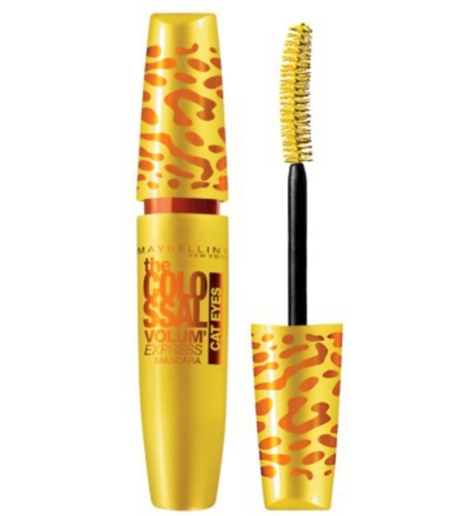 Maybelline Volum' Express The Falsies Colossal Cat Eyes Washable Mascara Glam Black 233 0.31 oz (Pack of 3) 0.31 Ounce (Pack of 3)