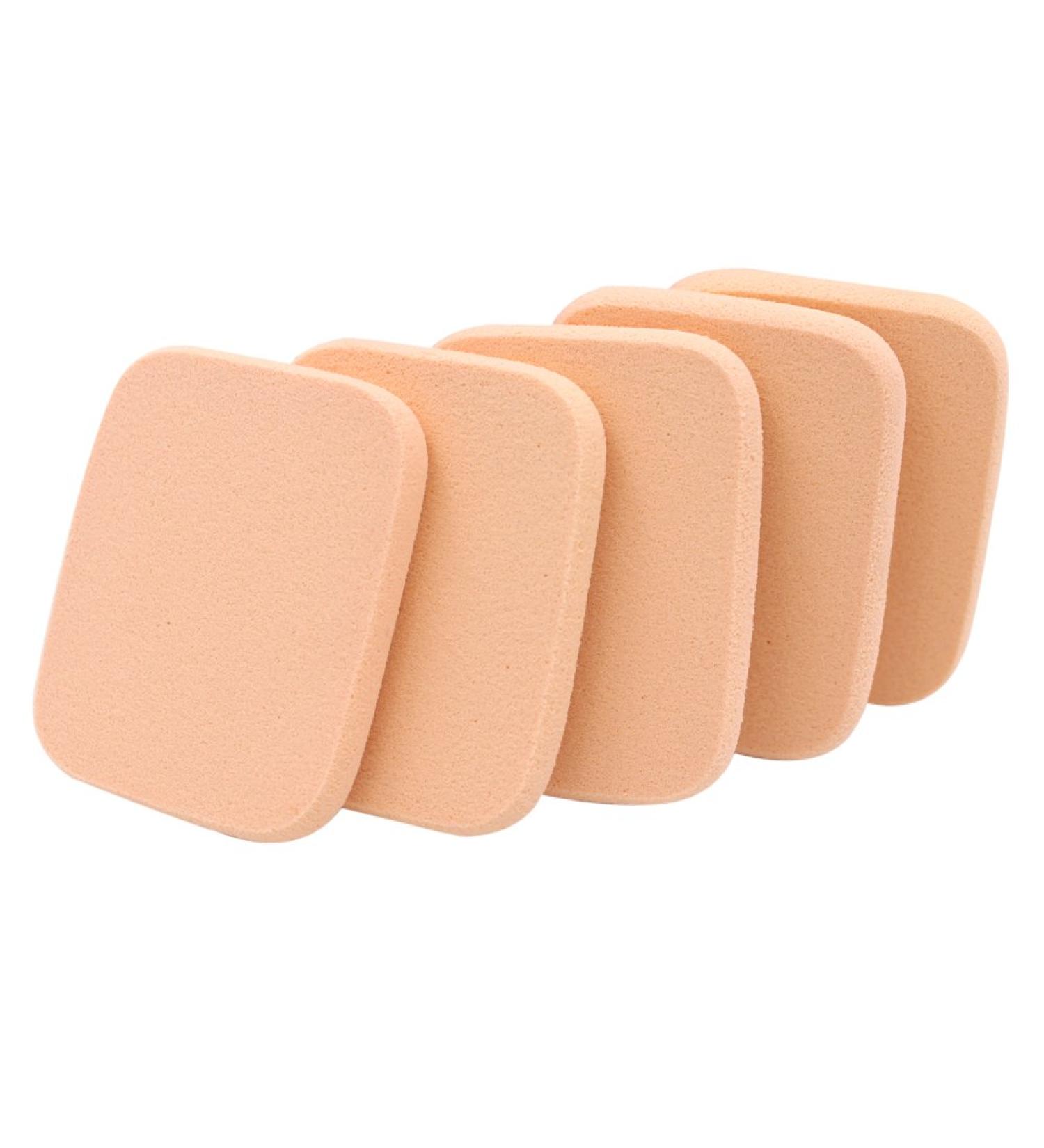 SANWOOD 5pcs Makeup Cosmetic Blender Face Powder Puff Sponge Square