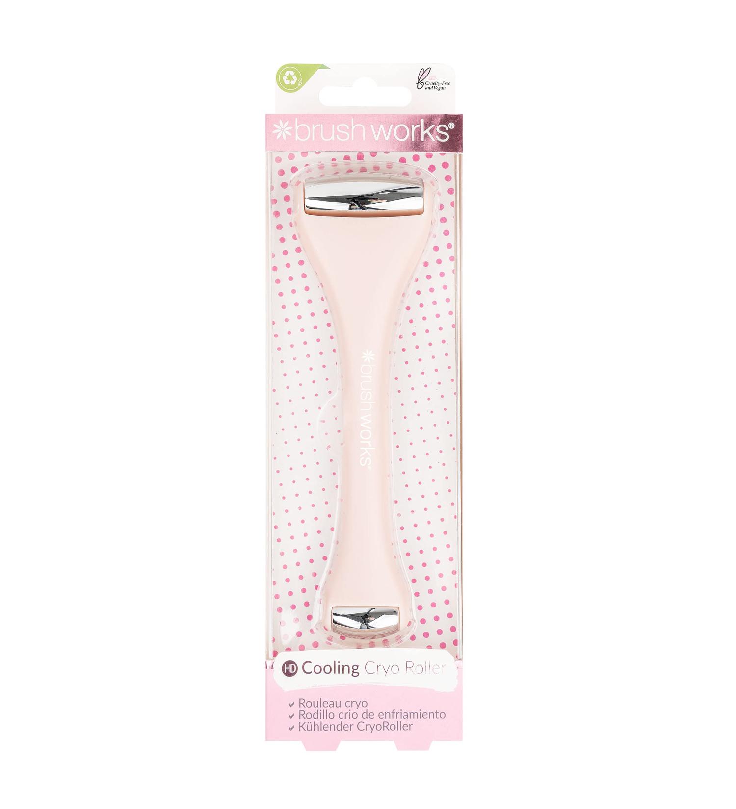 Brushworks Cryo Roller - Pink - Buy Online on SooperMarket.com