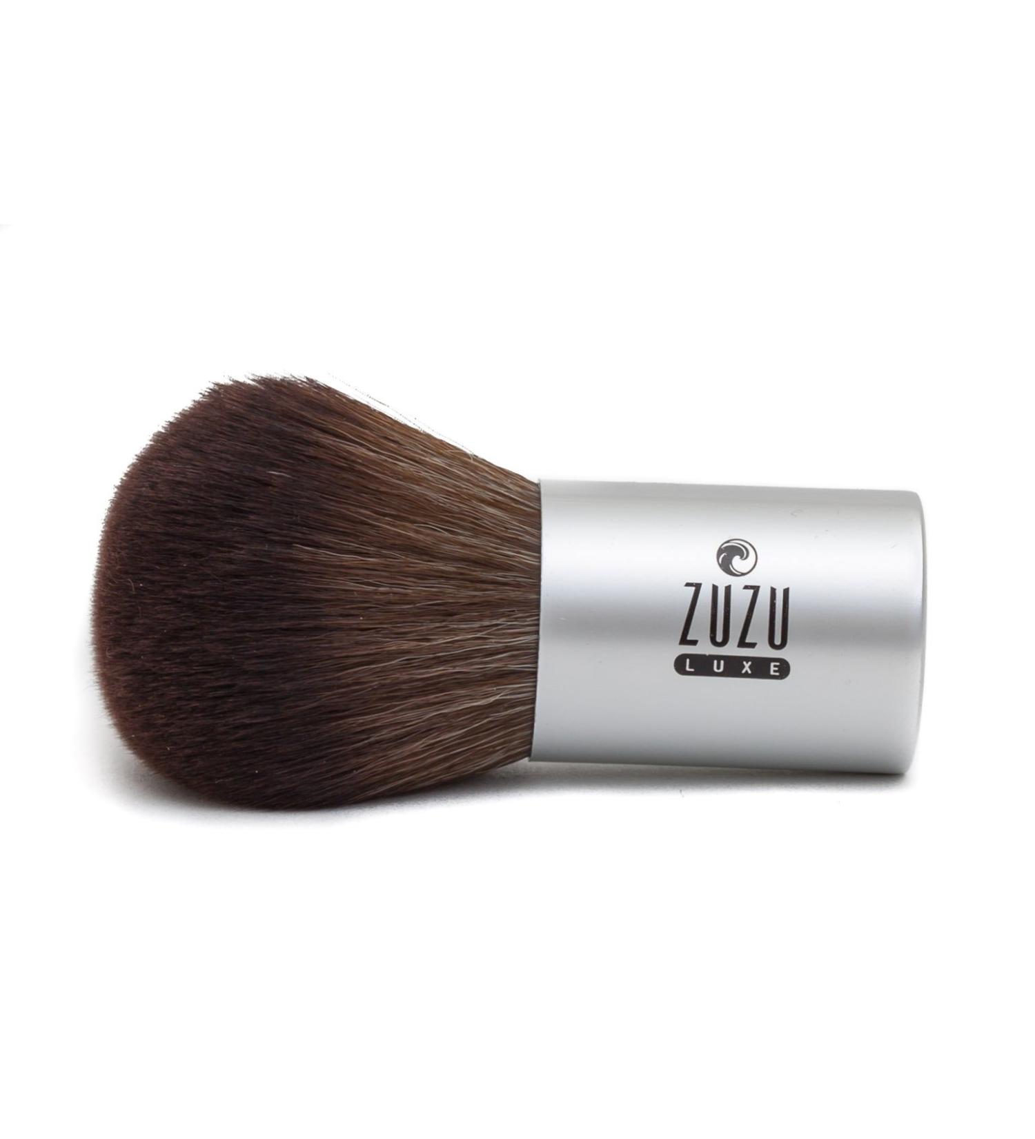 Organic Professional Kabuki Makeup Brush | Gabriel Cosmetics | 100% Natural Pony Hair | Soft Bristles & Non-Shedding | Eco-Friendly Birchwood | Made in USA - Buy Online on SooperMarket.com