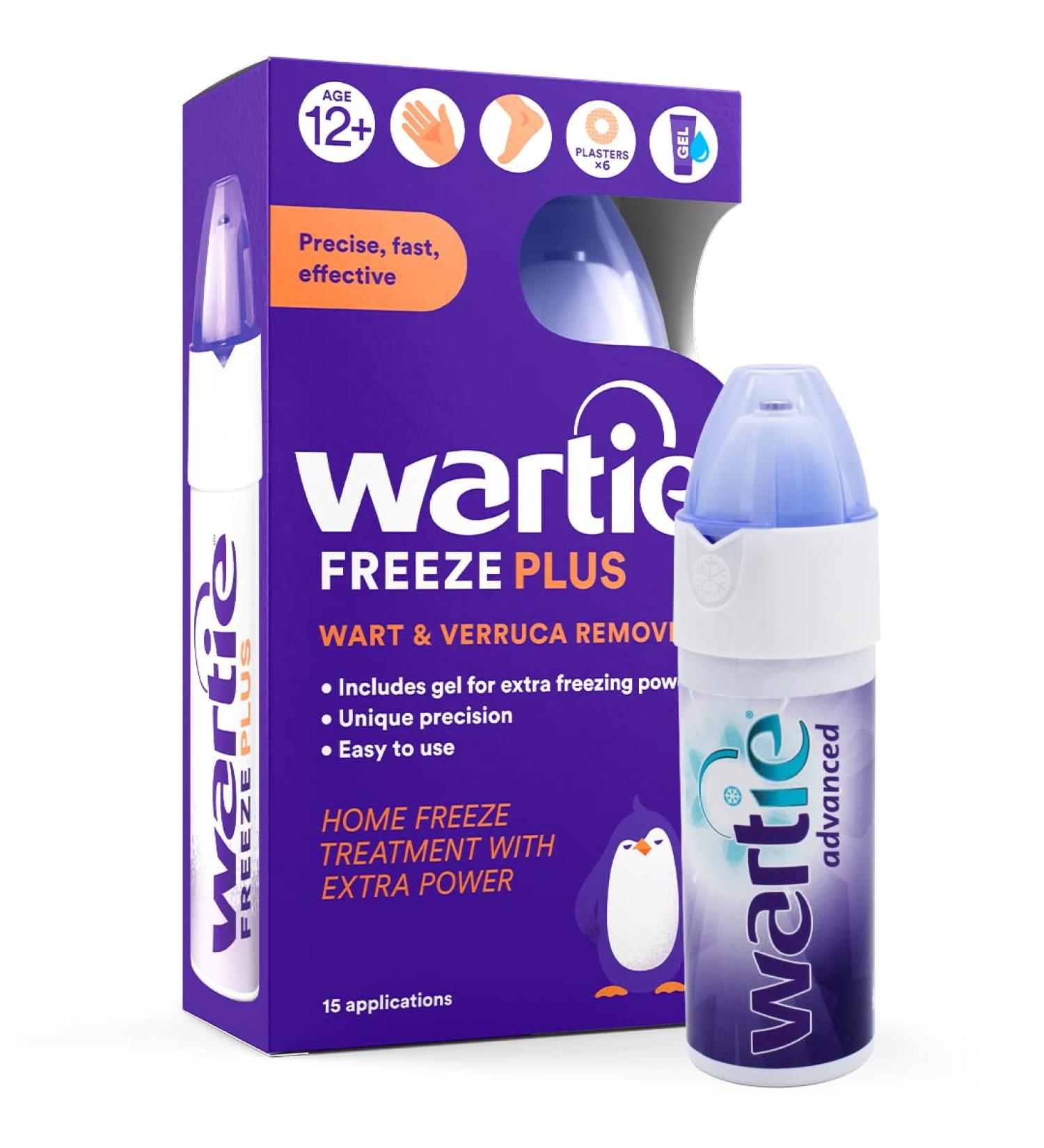 Wartie Advanced Extra Strength Gel 50ml - Fast Wart & Verruca Remover - Buy Online on SooperMarket.com