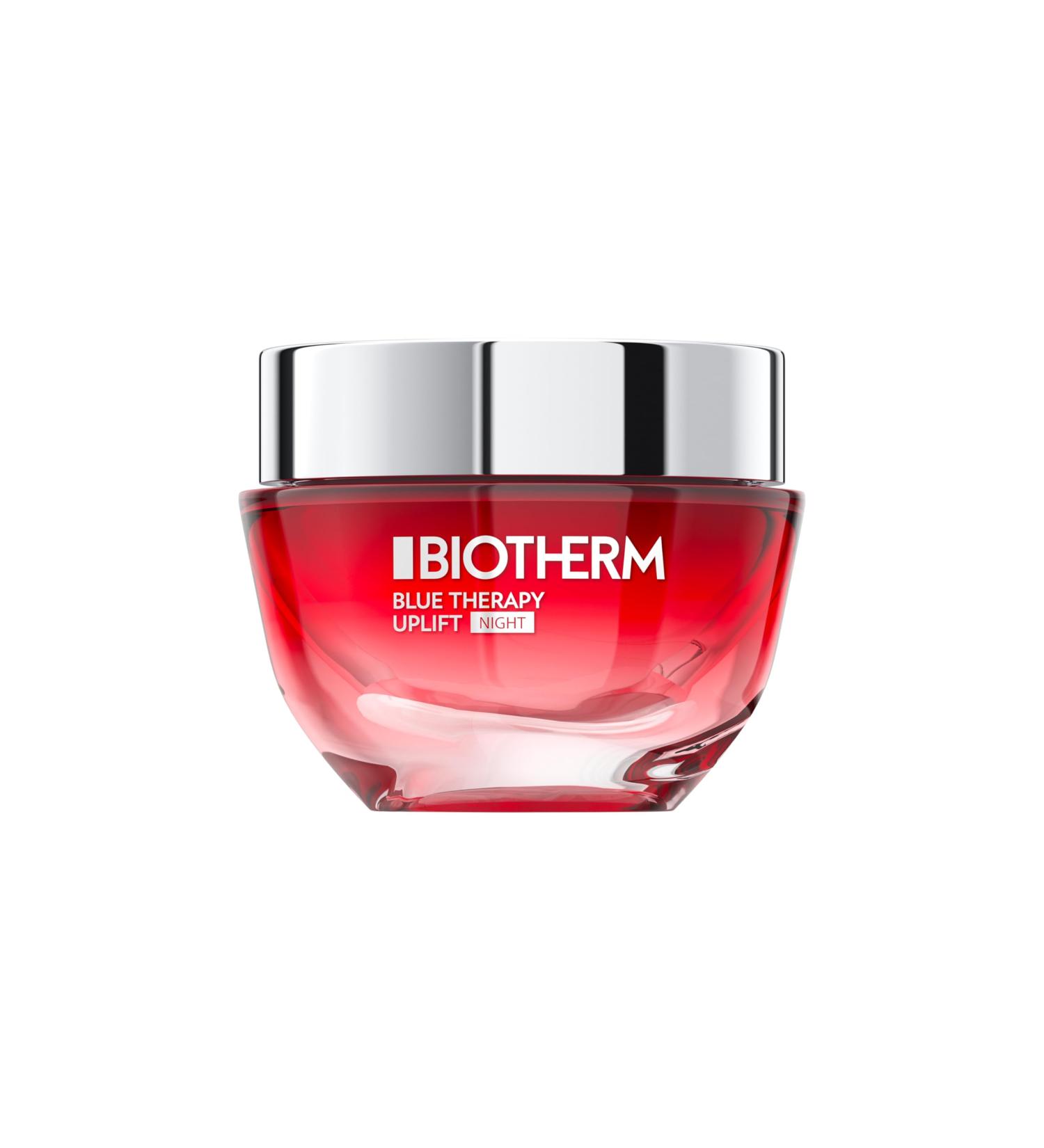 Biotherm Blue Therapy Red Algae Uplift Night Cream 50ml - Firming & Renewing Moisturizer for Youthful Skin | International Shipping Available - Buy Online on SooperMarket.com
