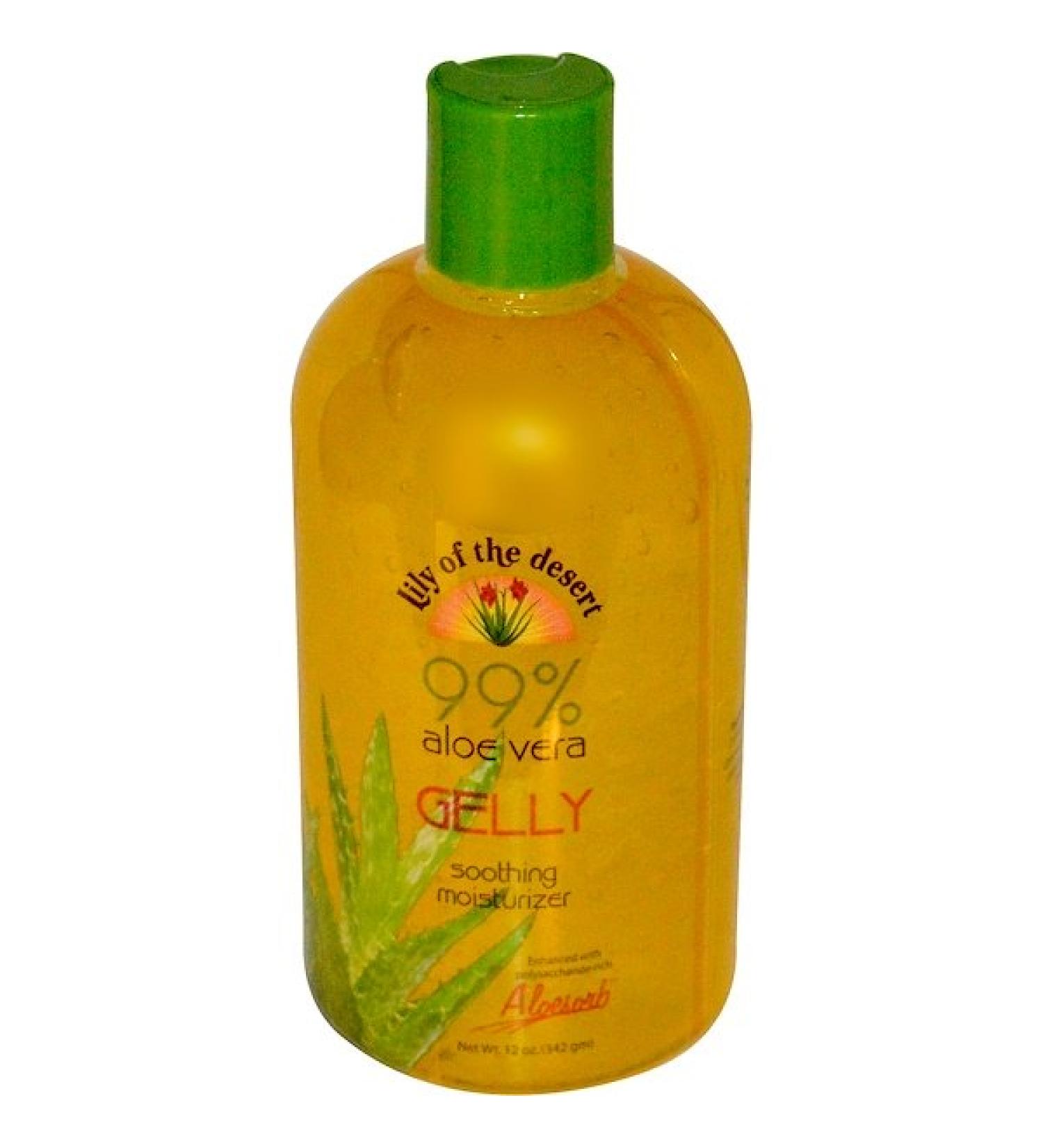 Lily of the Desert 99% Aloe Vera Gelly - 12 oz (342 g) | Soothing Skin Relief - Buy Online on SooperMarket.com