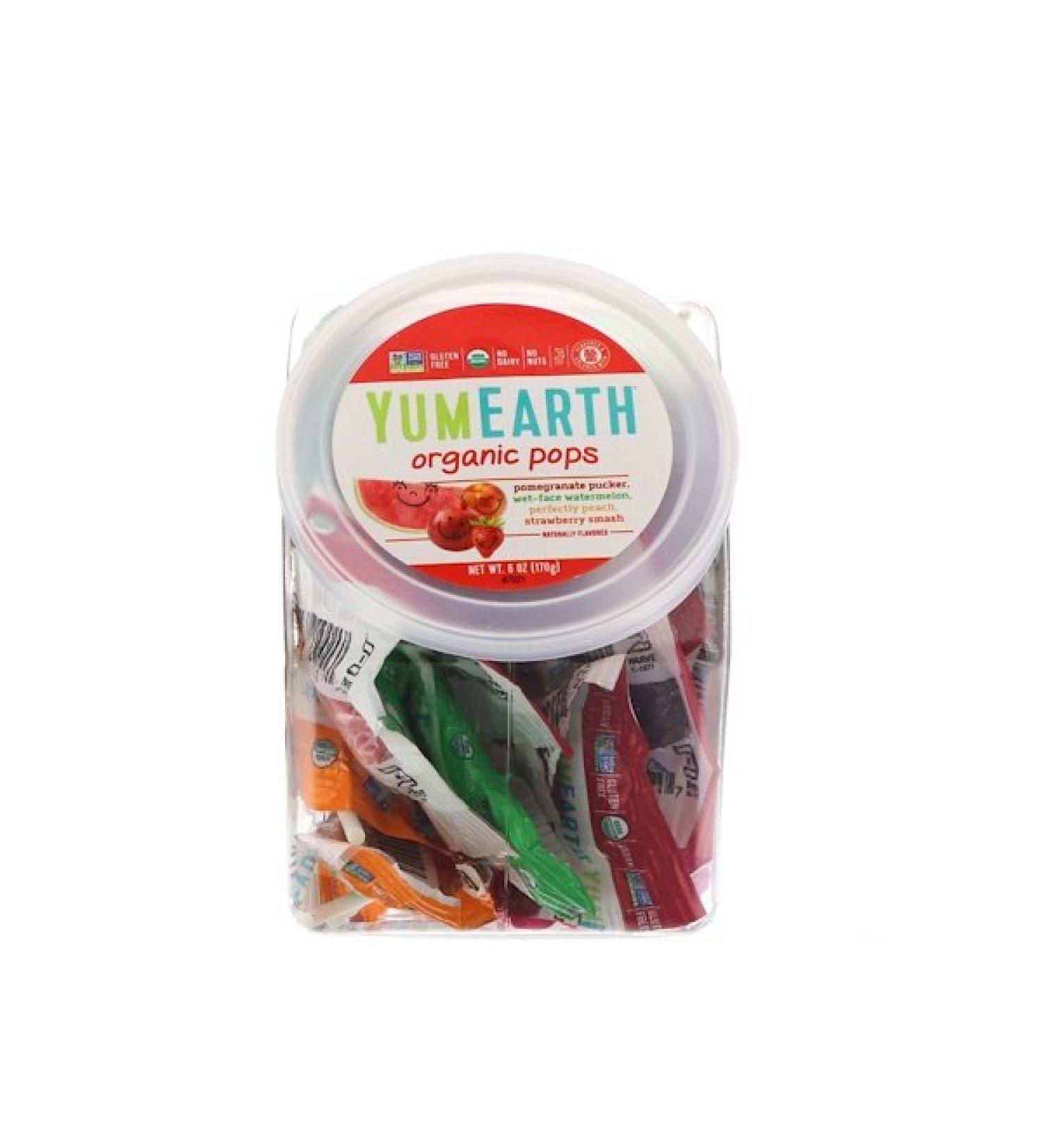 YumEarth Organic Lollipops 6 oz (170 g)