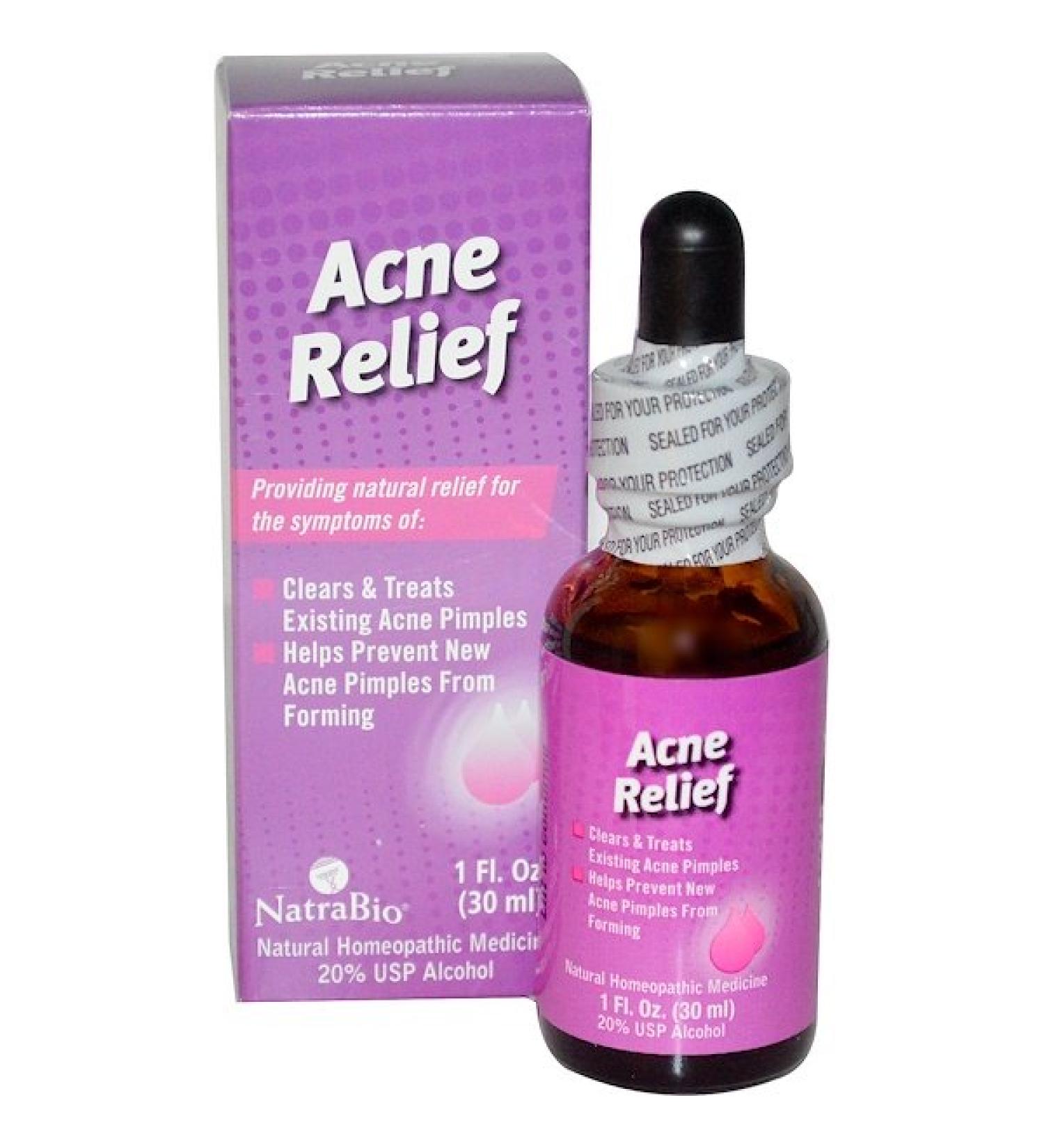 NatraBio Acne Relief 1 fl oz (30 ml)