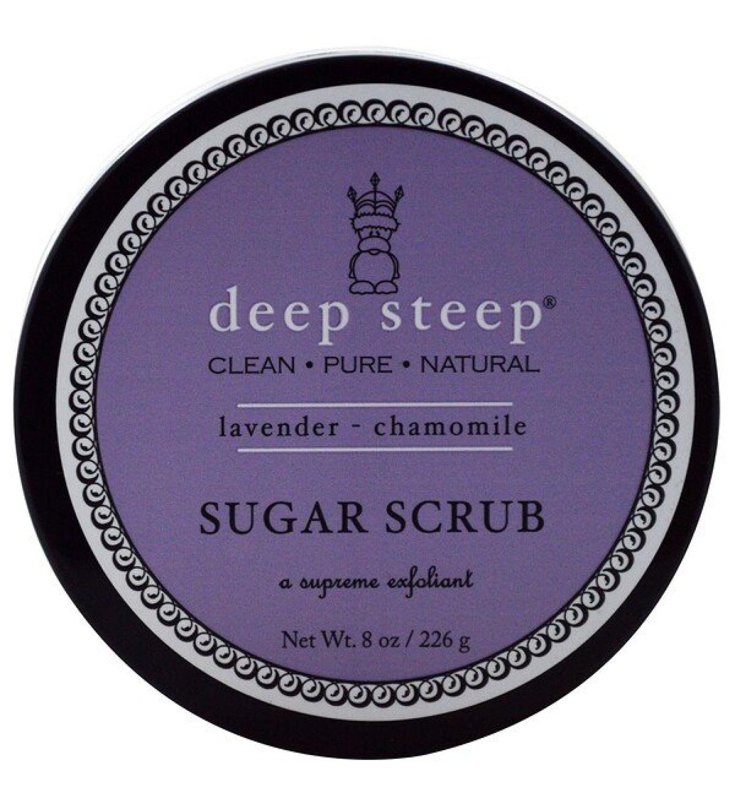 Deep Steep Sugar Scrub Lavender - Chamomile 8 oz (226 g)
